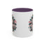 Christmas Mug - Merry Christmas White & Red Embossed Text