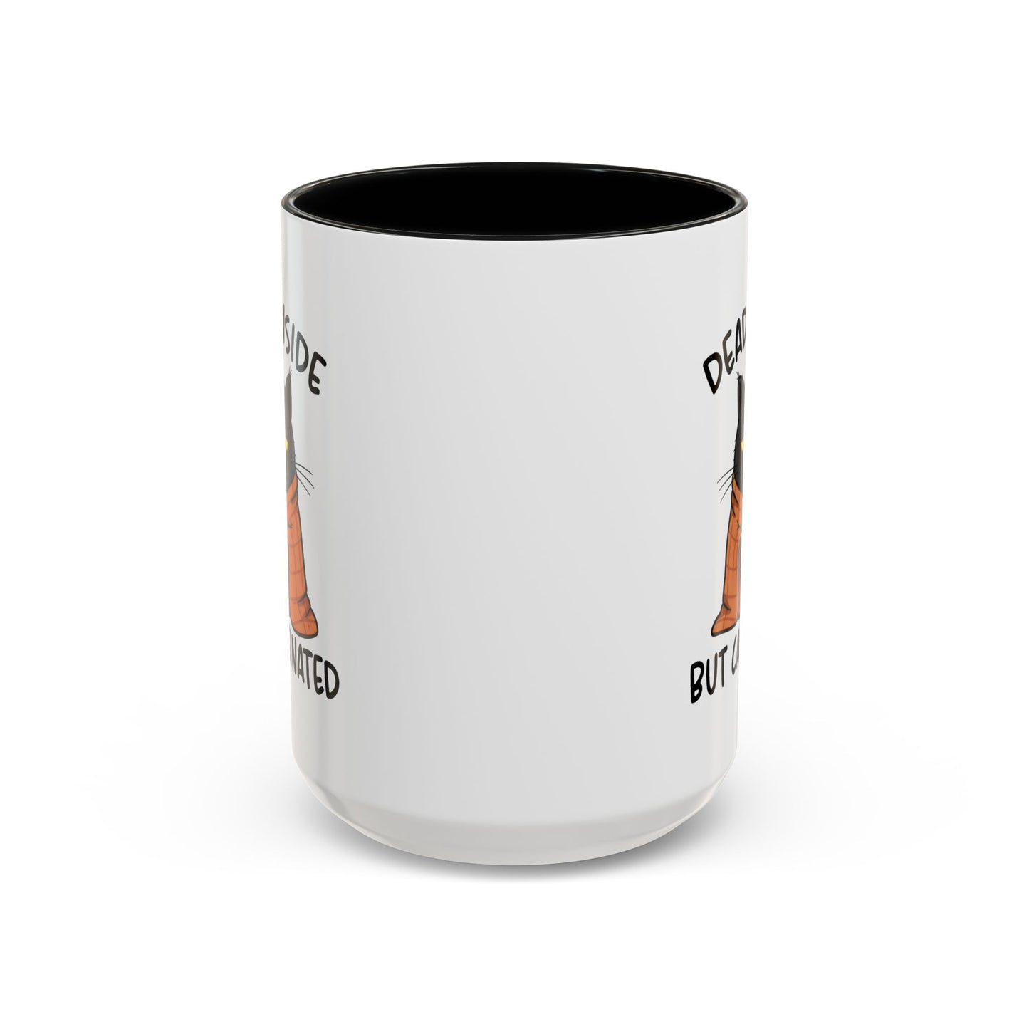 Animal Mug - Dead Inside But Caffeinated