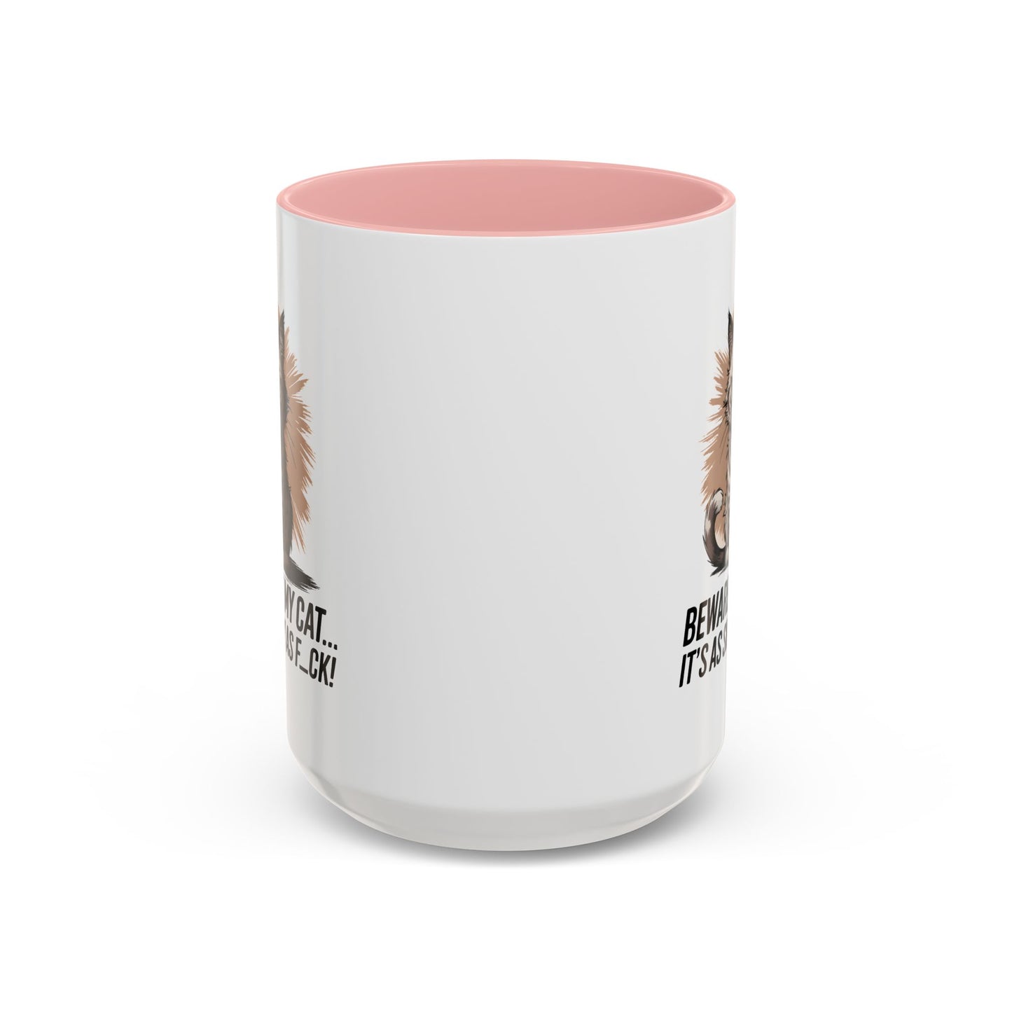 Humor Mug - Beware of My Cat