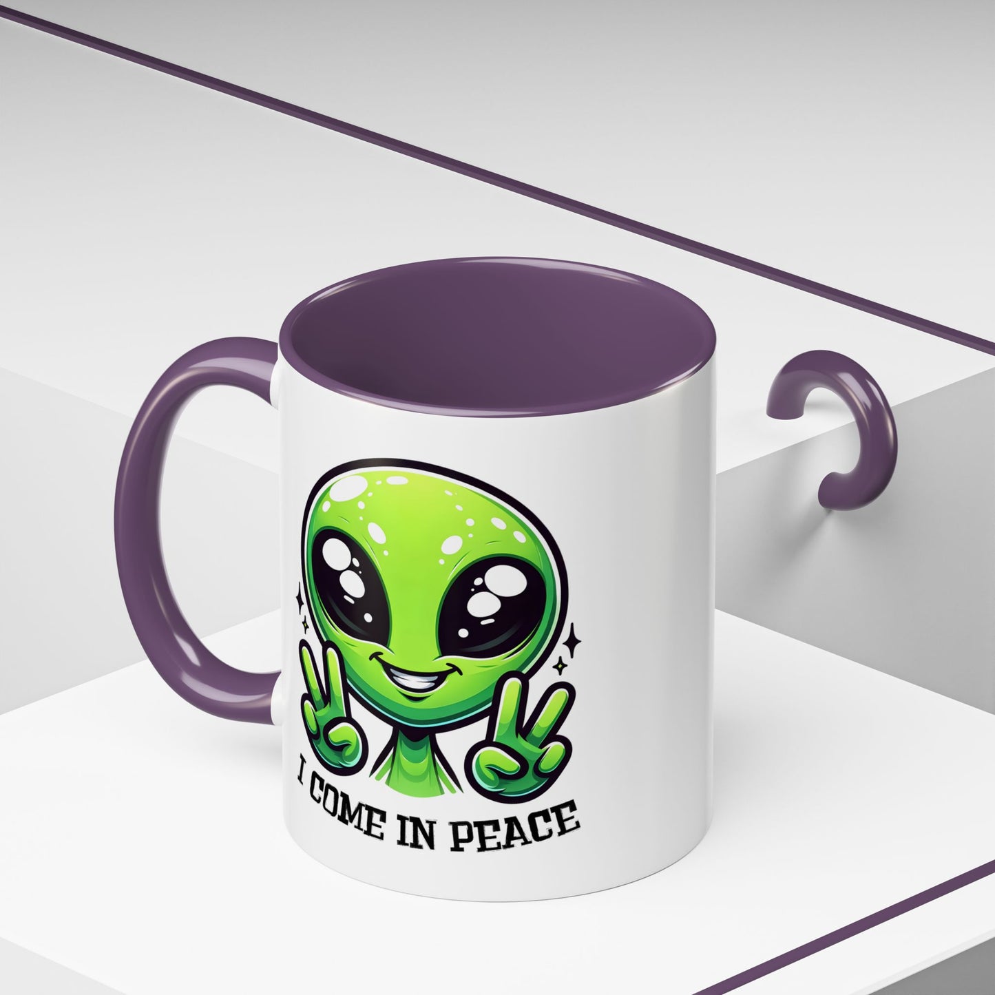Alien Mug - I Come In Peace