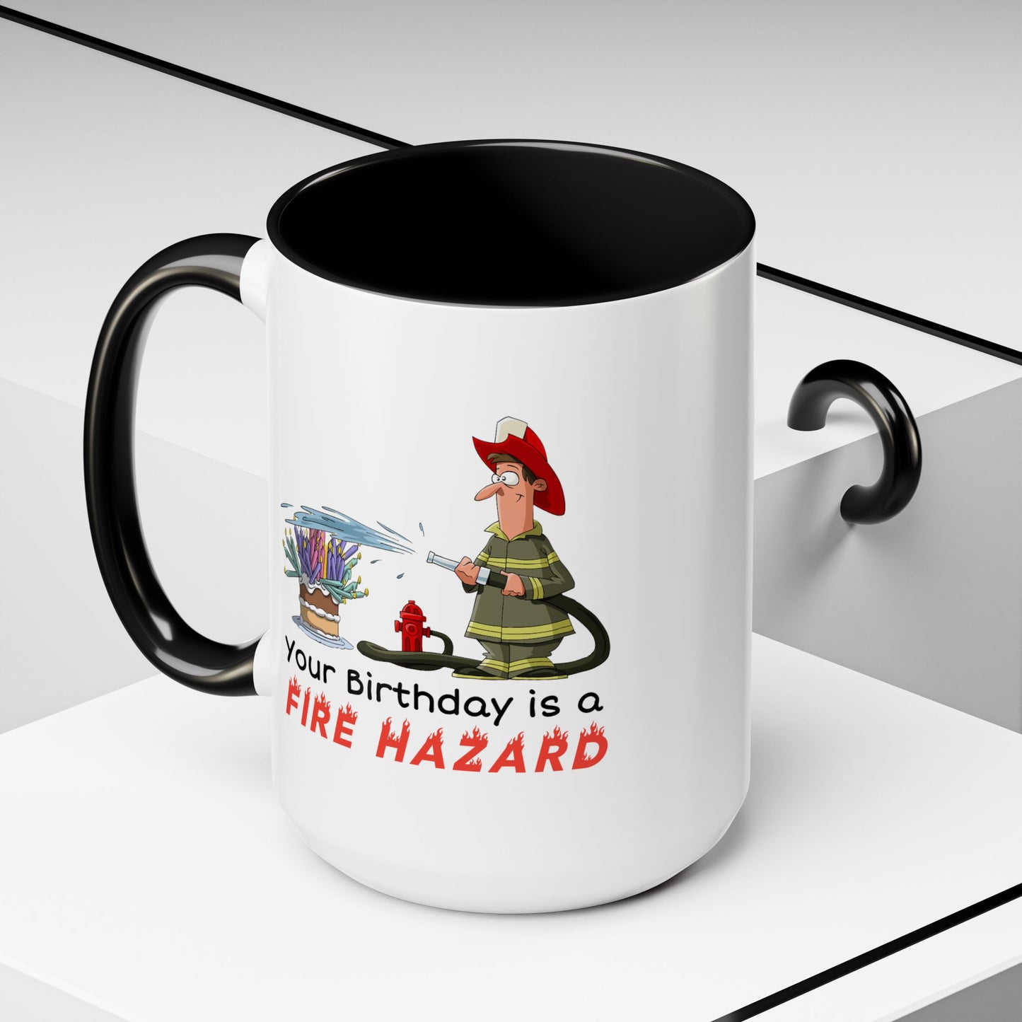 Birthday Mug - Fire Hazard