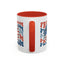 4th of July Mug - Freedom Smiley Face