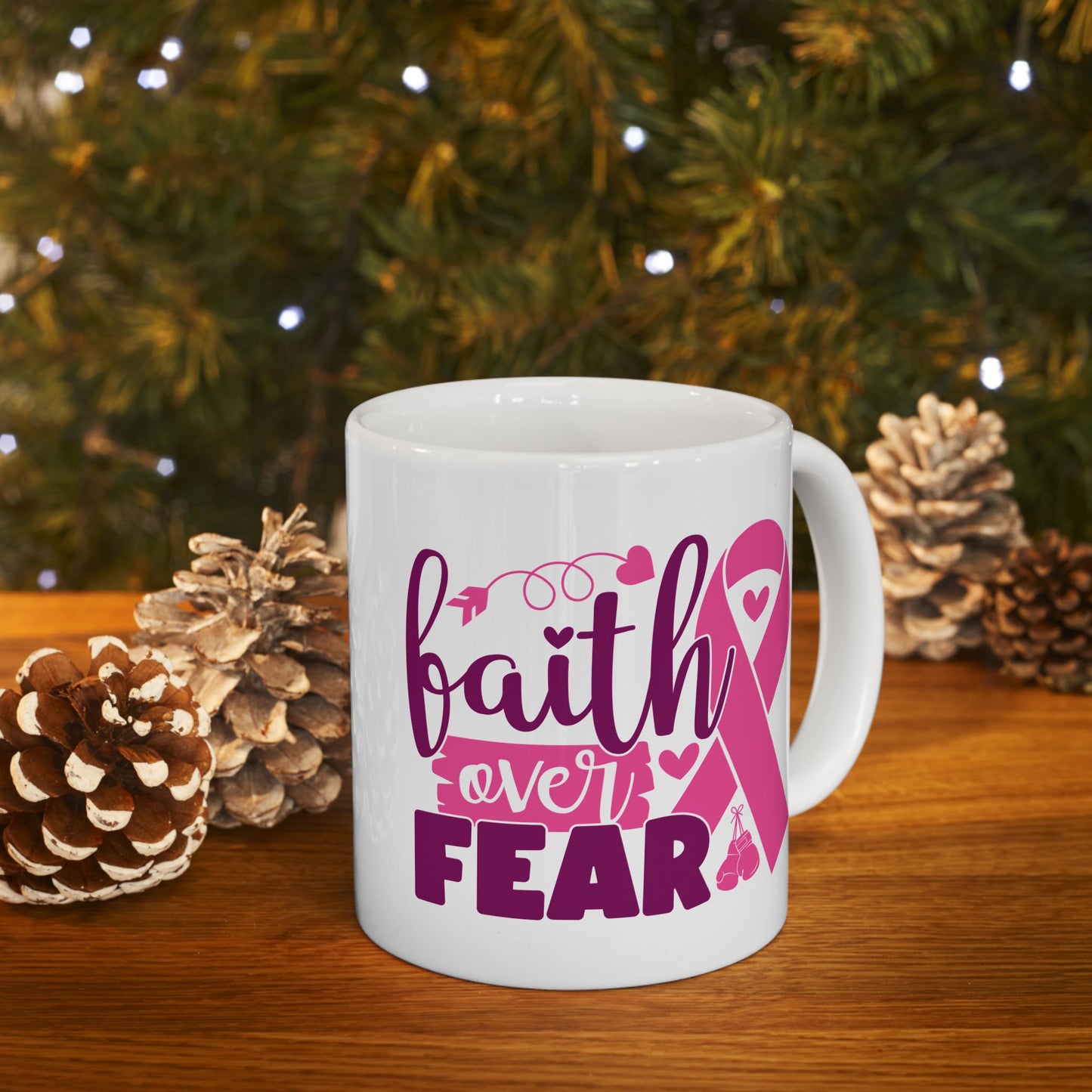 Support Mug - Faith Over Fear