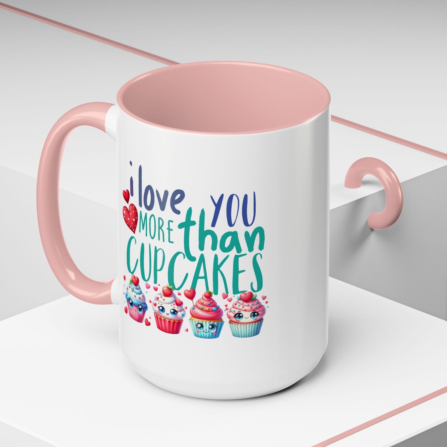 Anniversary Mug - I Love You More Than Cupcakes