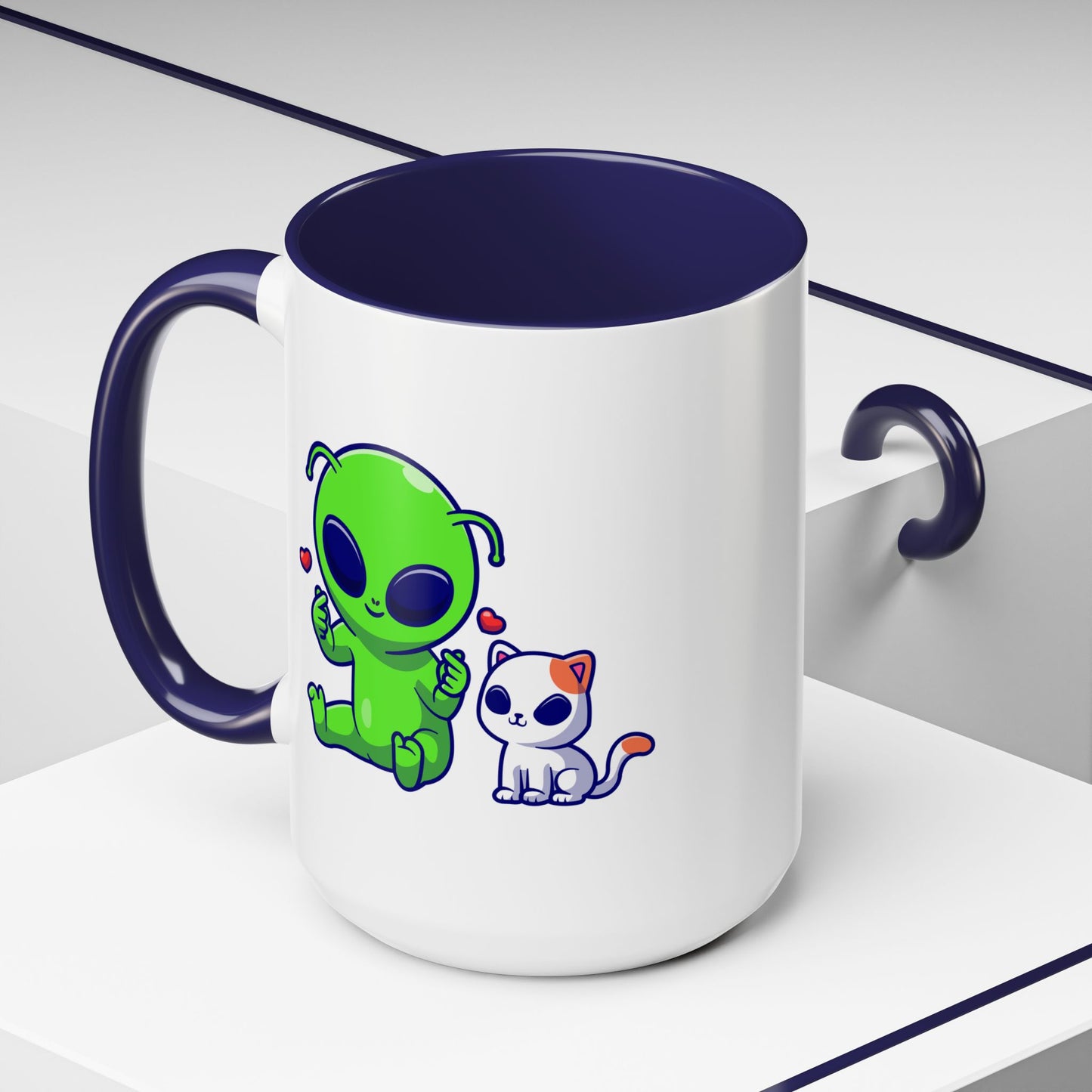 Alien Mug - Cute Alien Cat