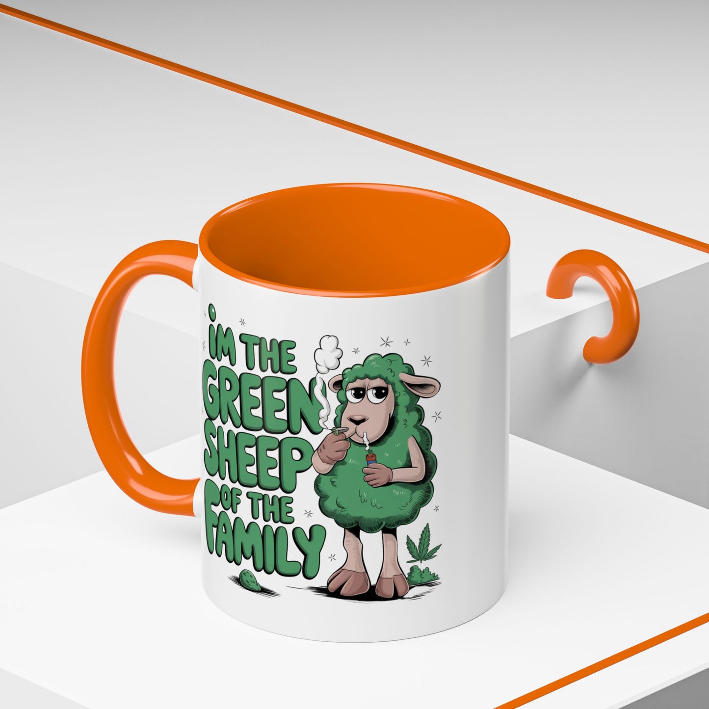 Adult Mug - I'm The Green Sheep