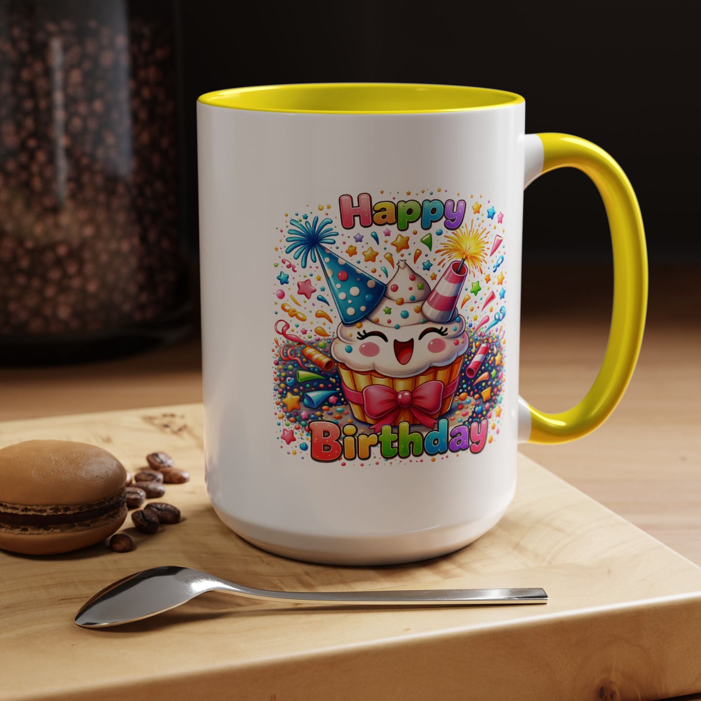 Birthday Mug - Happy Cupcake