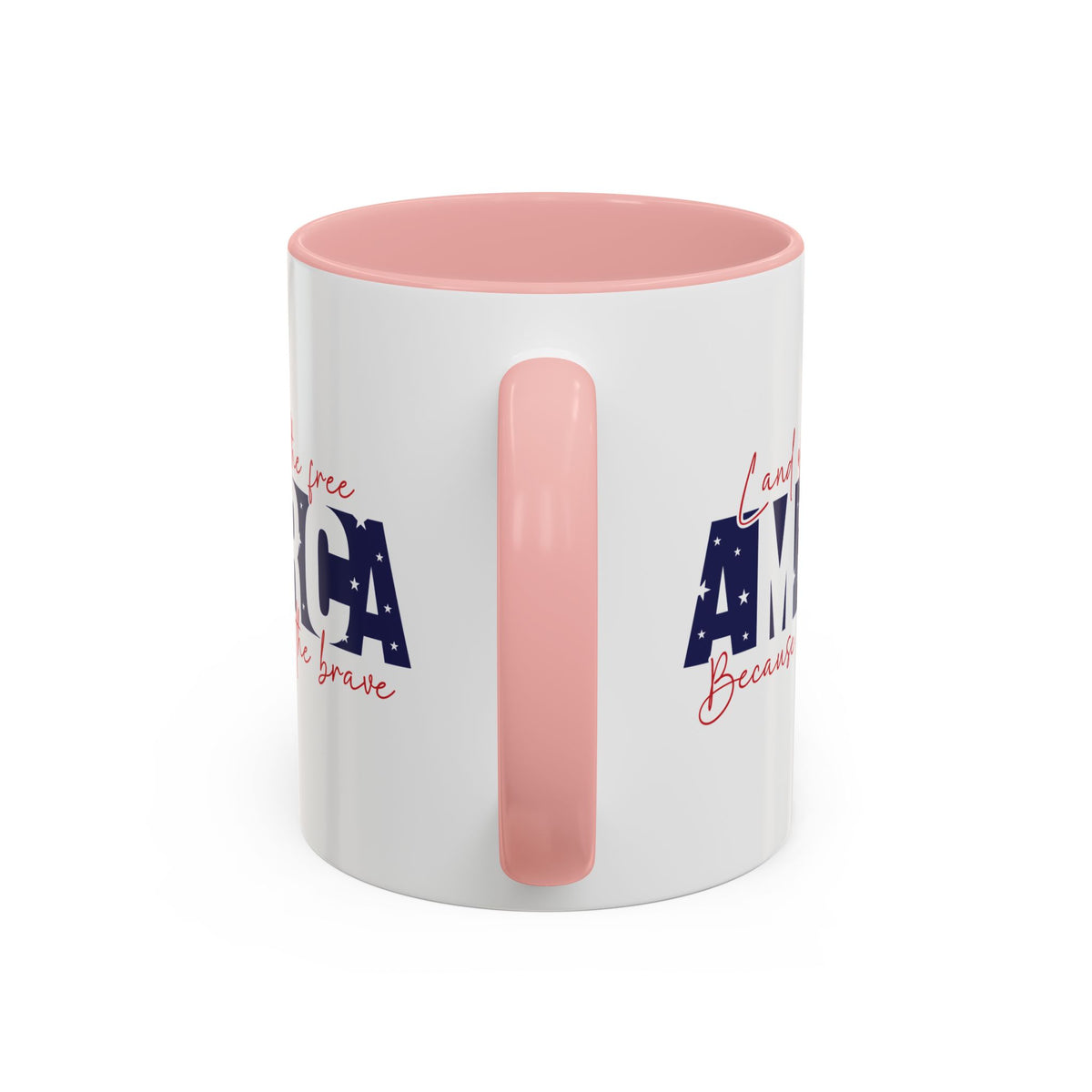 4th of July Mug - American Land of the Free Stars