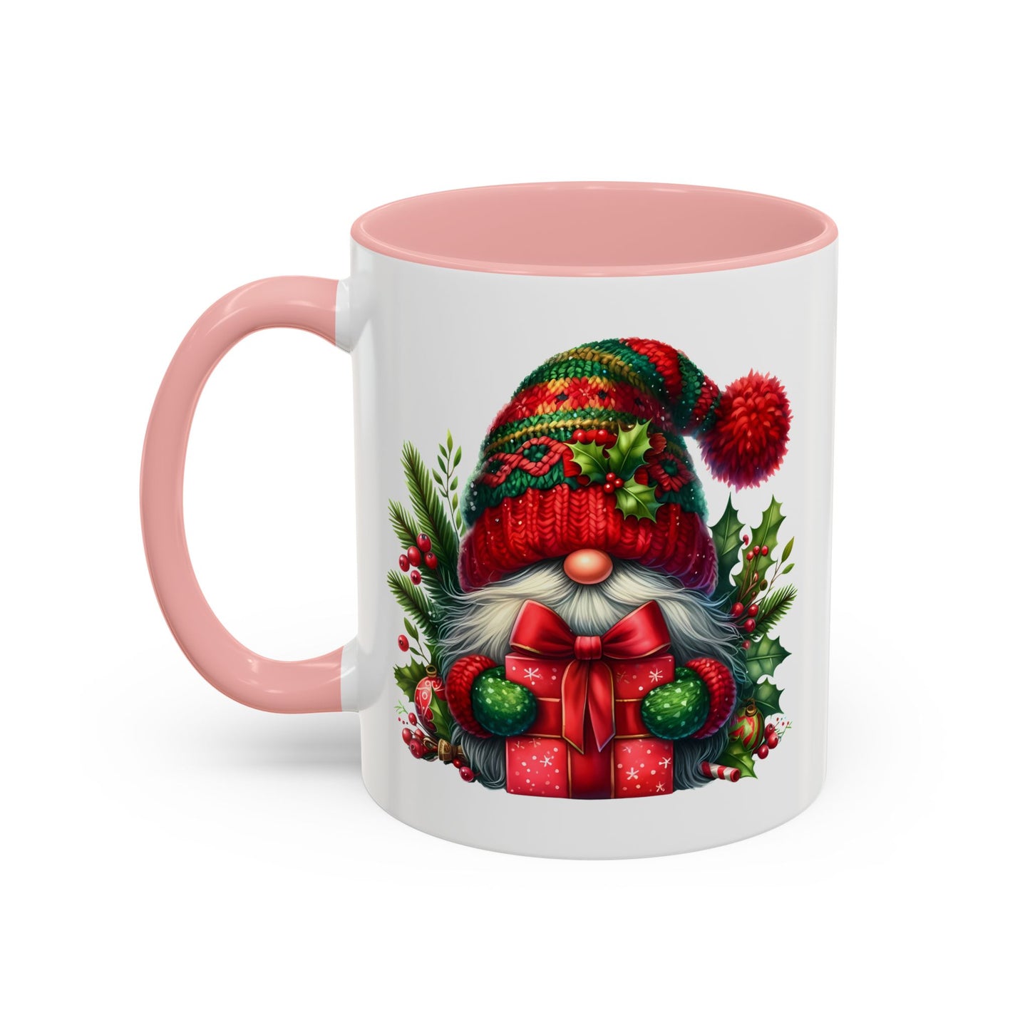 Christmas Mug - Gnome with Wrapped Present