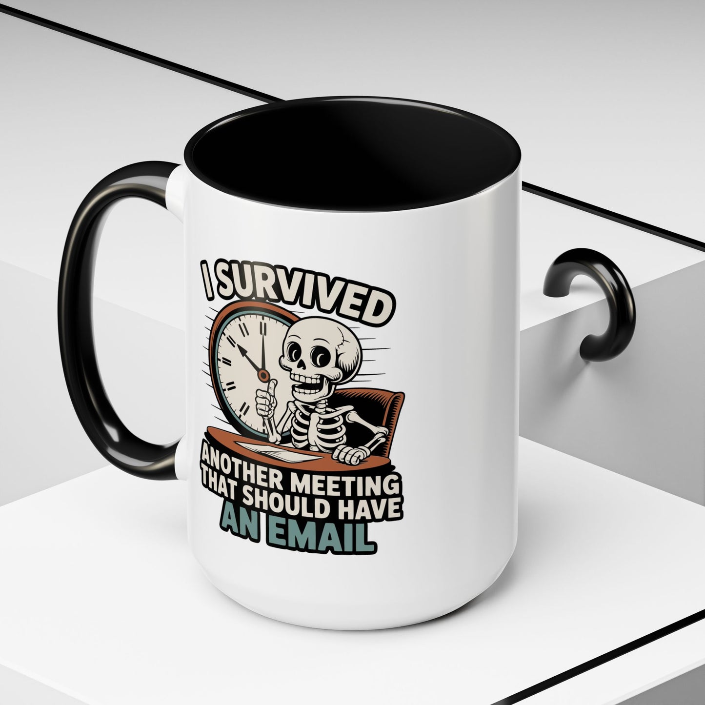 Office Mug - I Survived Another Meeting