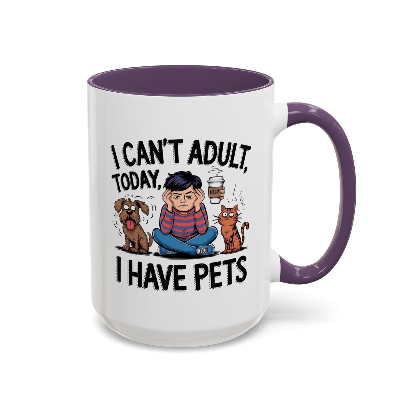 Animal Mug - I Can't Adult Today