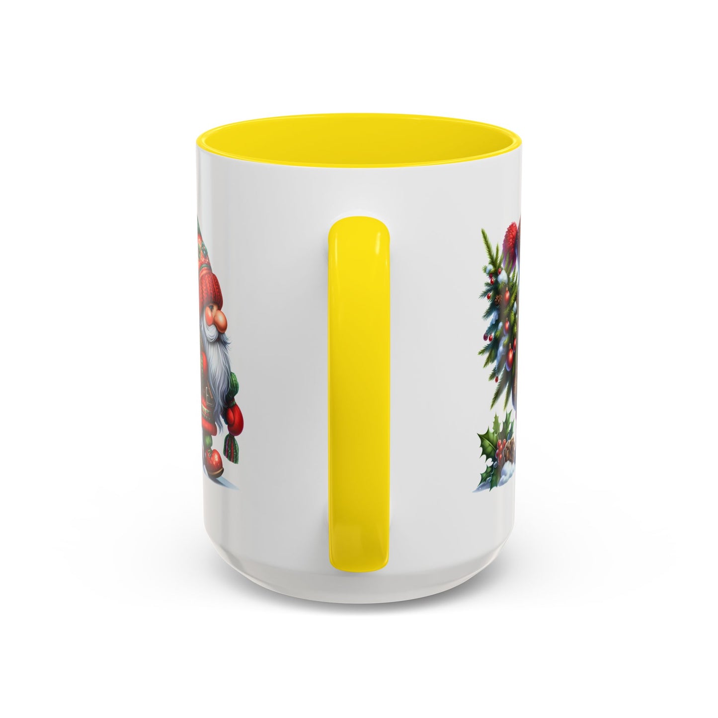 Christmas Mug - Gnome Christmas Tree and Pine Cone