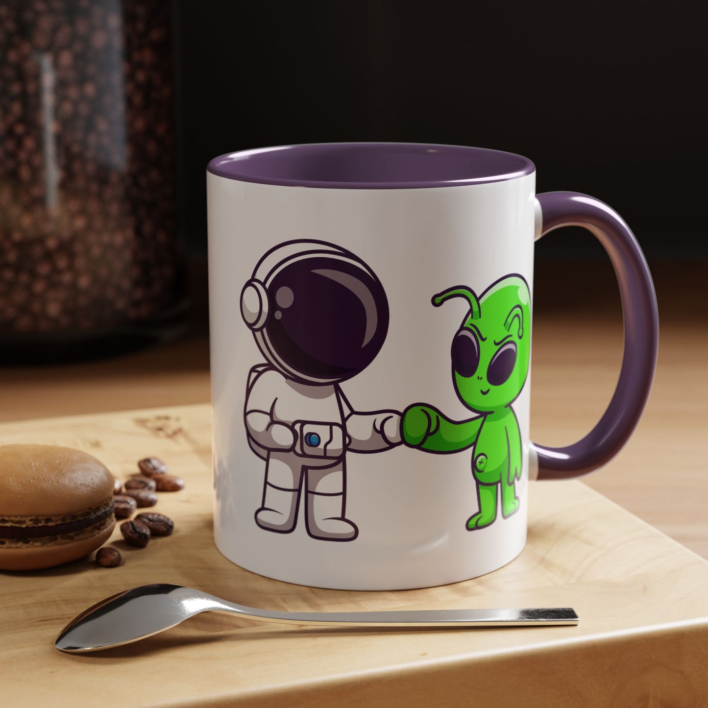 Alien Mug - Astronaut Alien Fist Pump