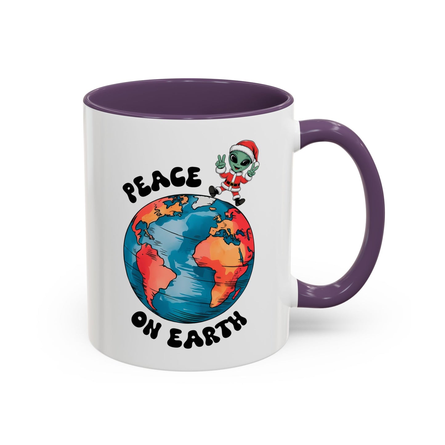 Alien Mug - Peace On Earth