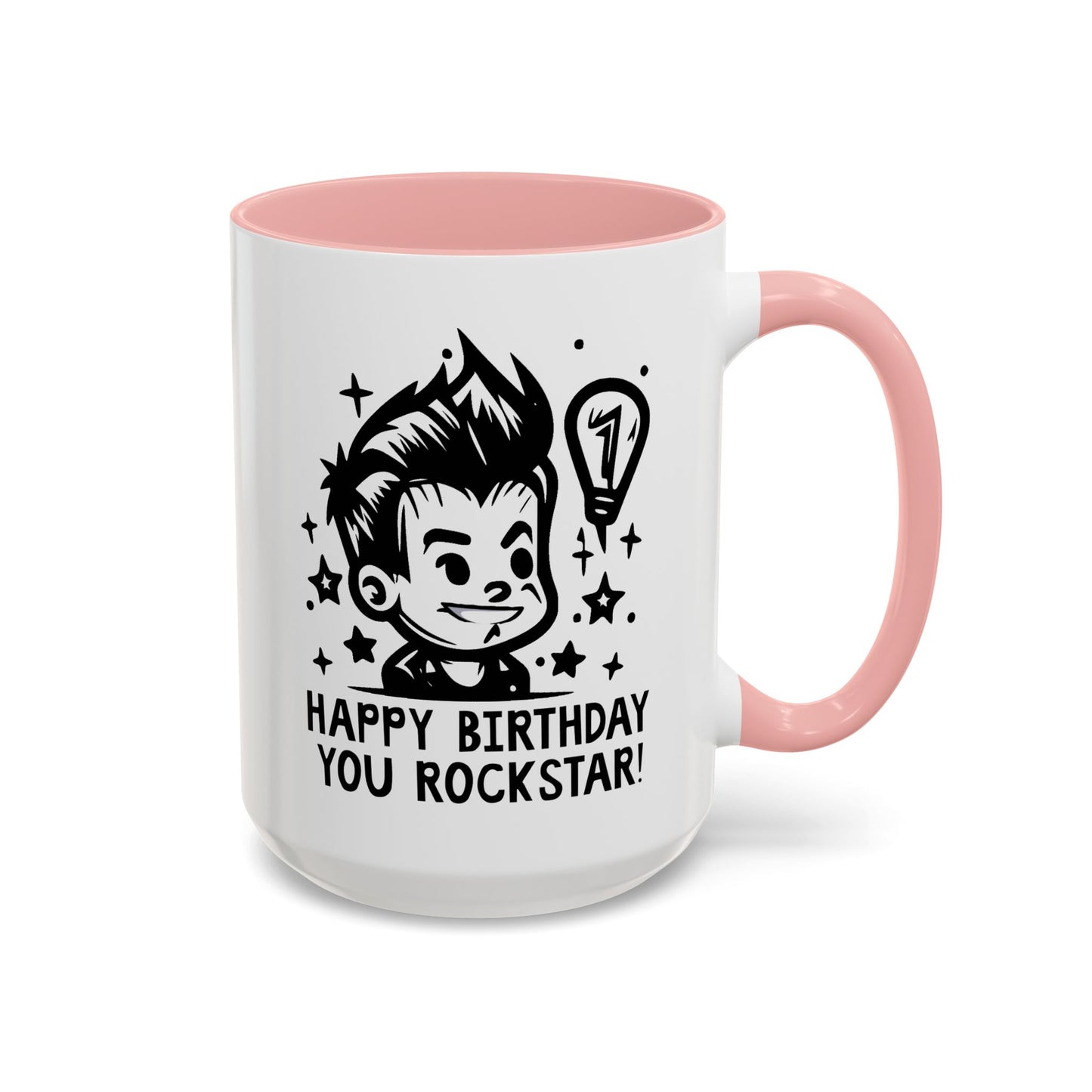 Birthday Mug - You Rockstar!