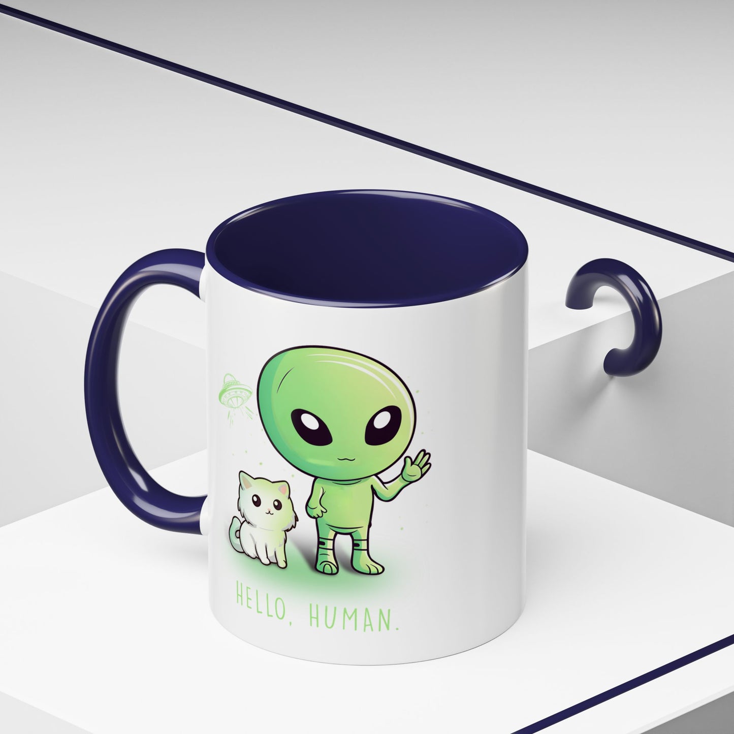 Alien Mug - Hello Human