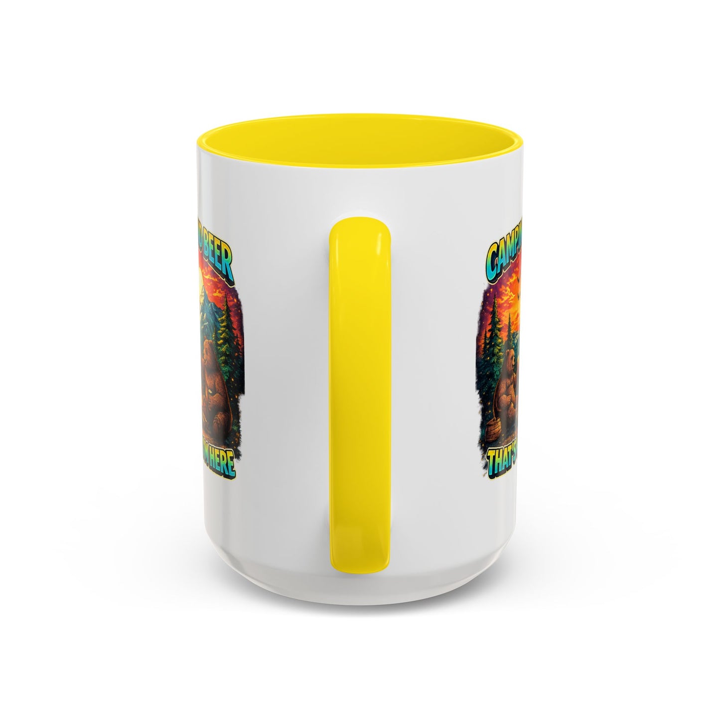 Humor Mug - Camping and Beer