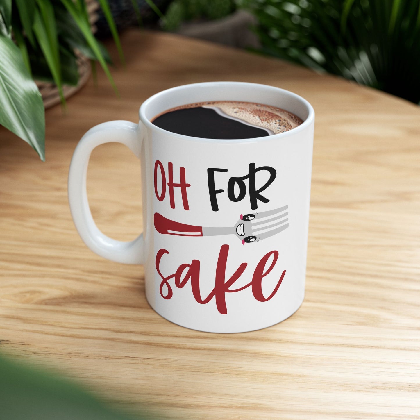 Adult Mug - Oh For Forks Sake