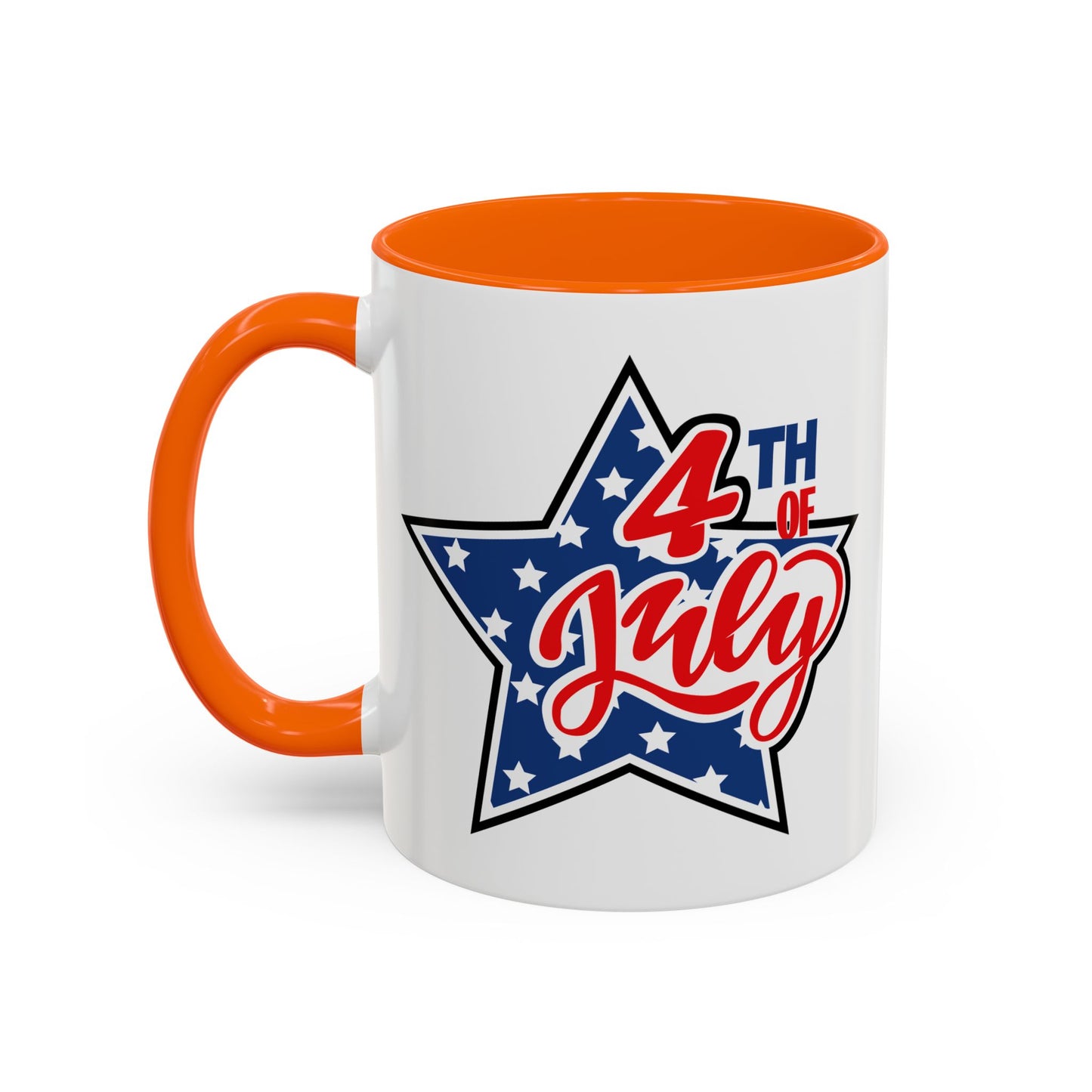 4th of July Mug - 4th of July Star Flag