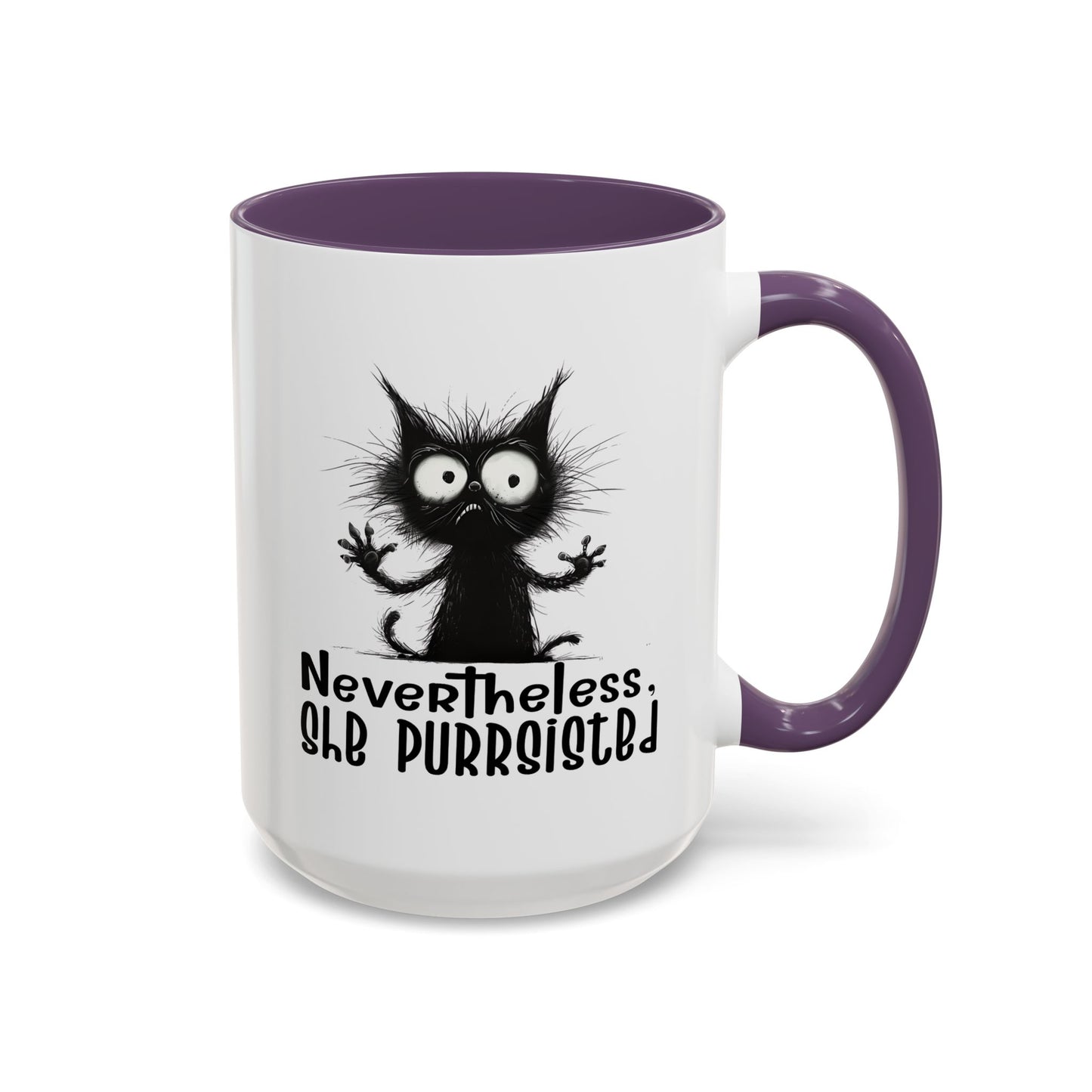 Animal Mug - Nevertheless, She Purrsisted