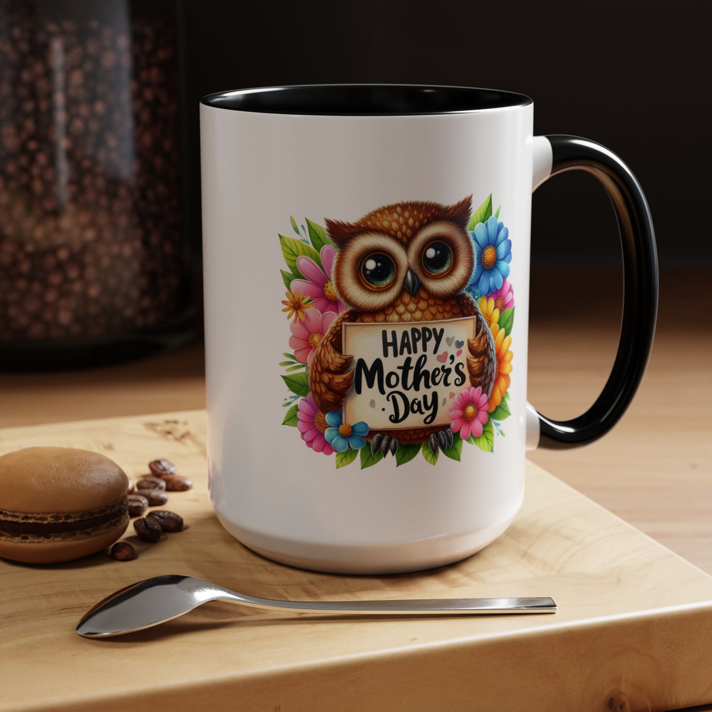 Mother's Day Mug - Happy Mother's Day Owl