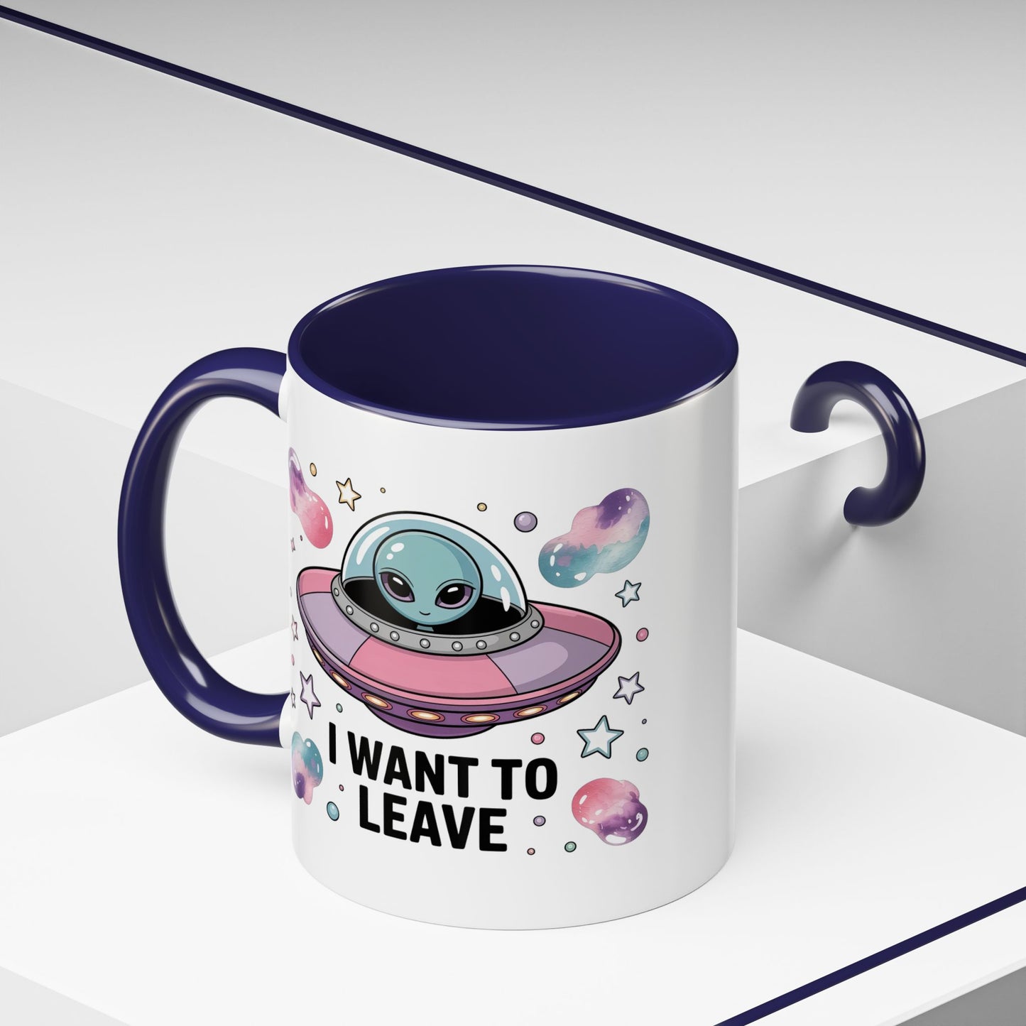 Alien Mug - I Want To Leave