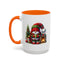Christmas Mug - Gnome Fireplace