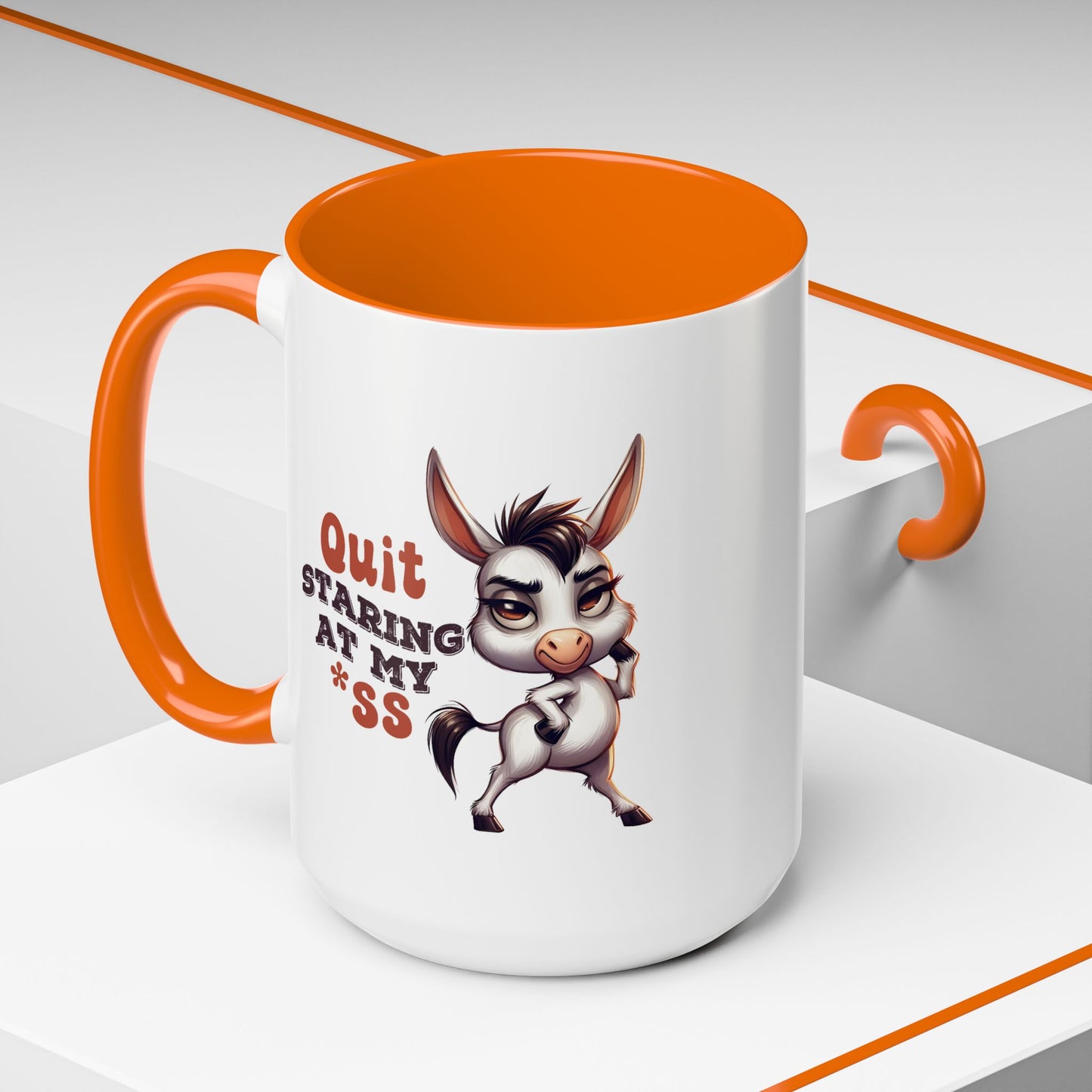 Humor Mug - Quit Staring At My Ass