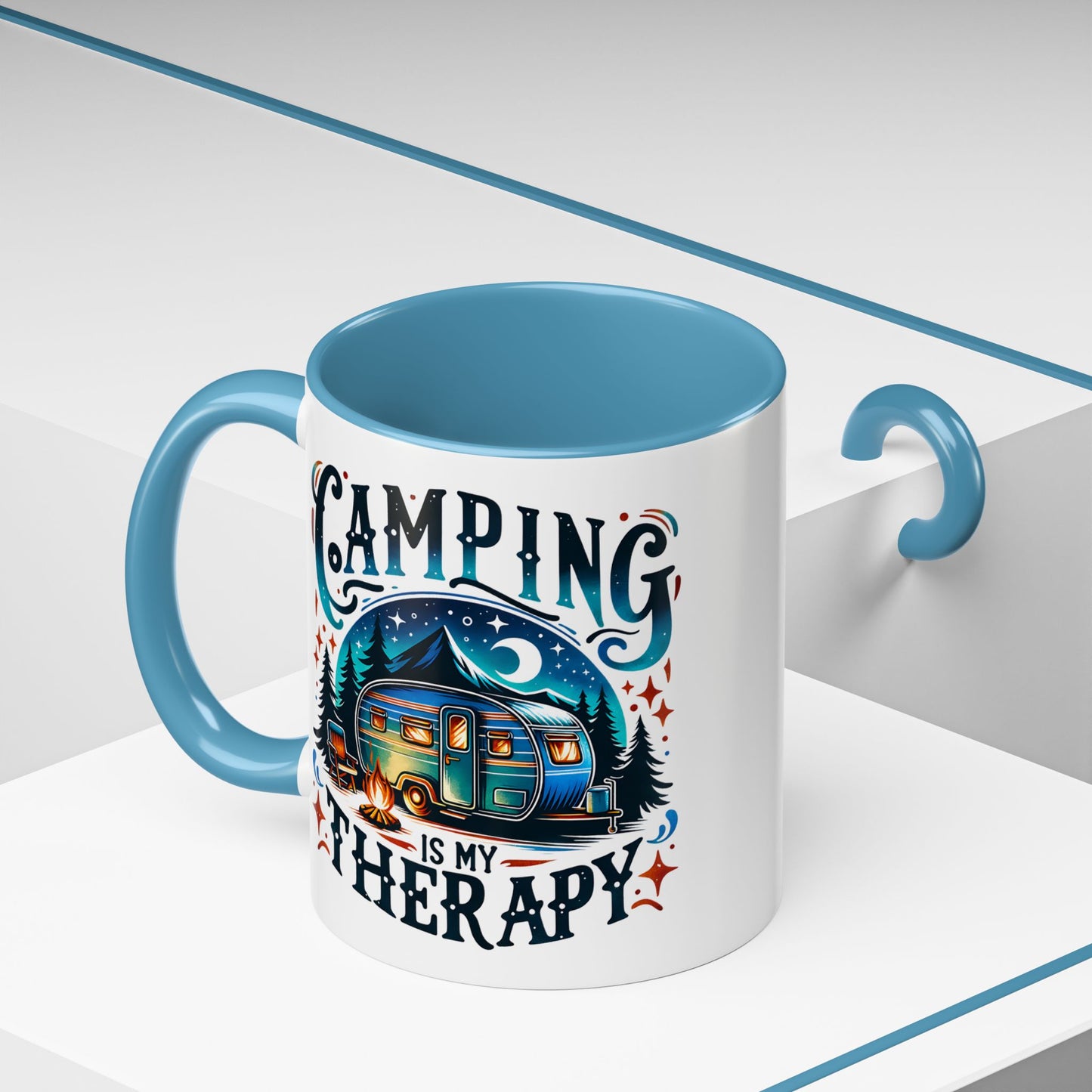 Adventure Mug - Camping Is My Therapy