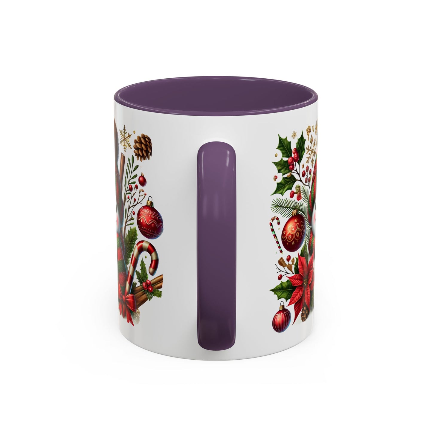 Christmas Mug - Red and Green Snowman