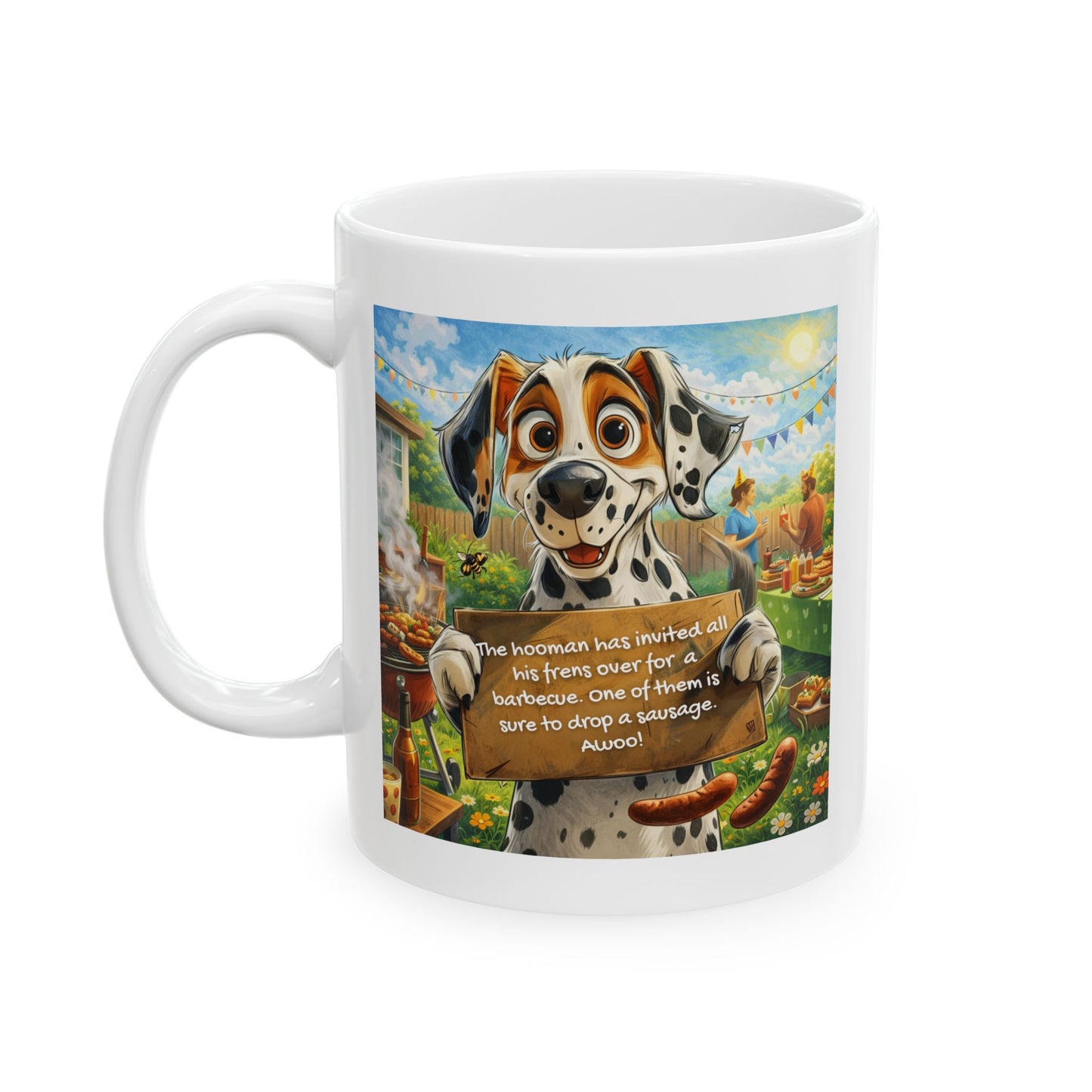 Animal Mug - The Hooman Has Invited