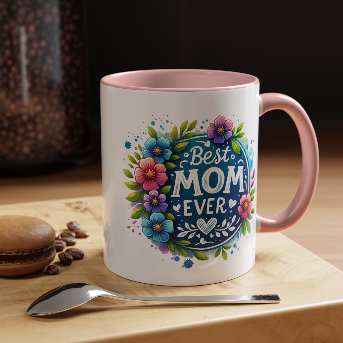 Mother's Day Mug - Best Mom Ever Floral