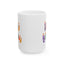 Birthday Mug - Happy Birthday Letter Candles