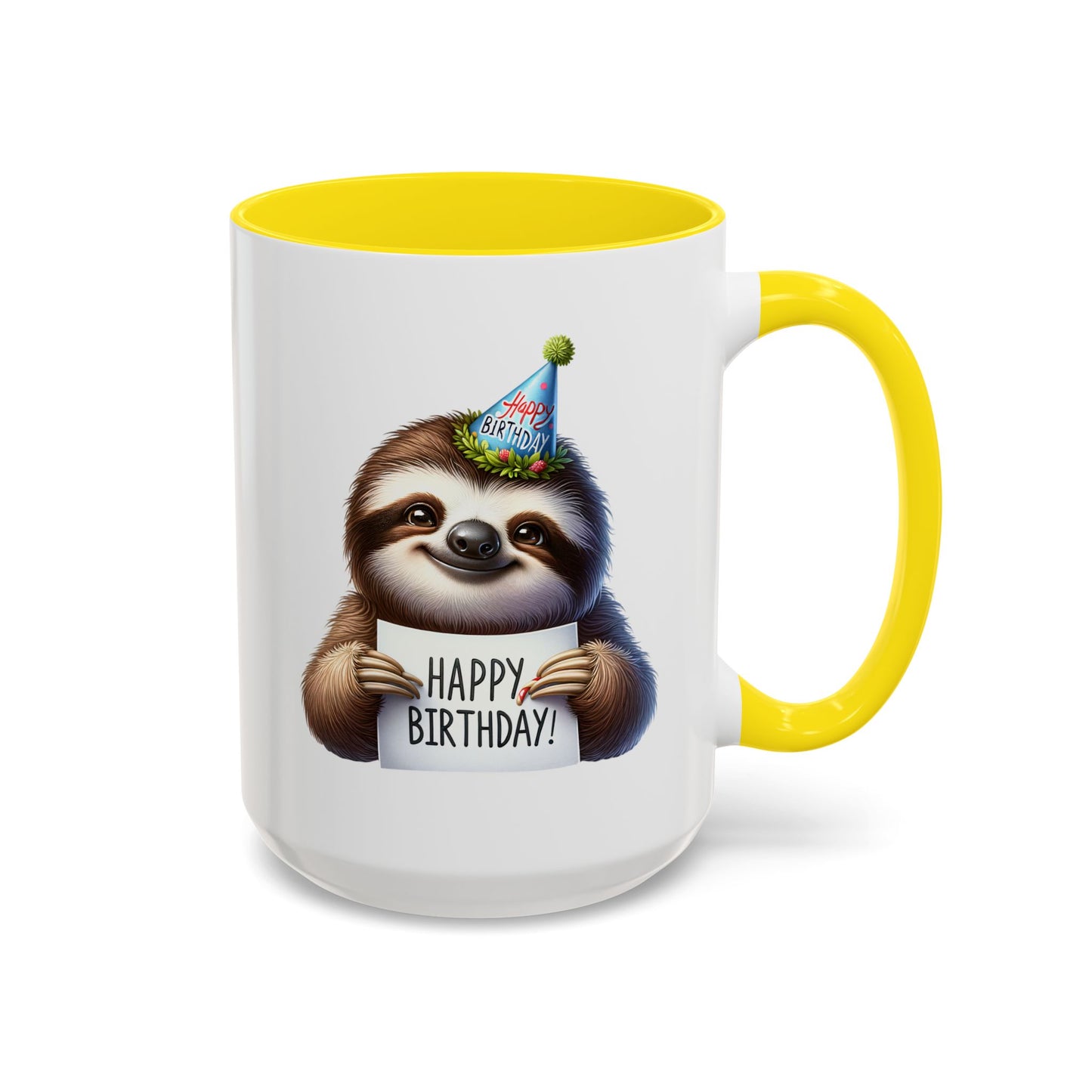 Birthday Mug - Sloth Clipart