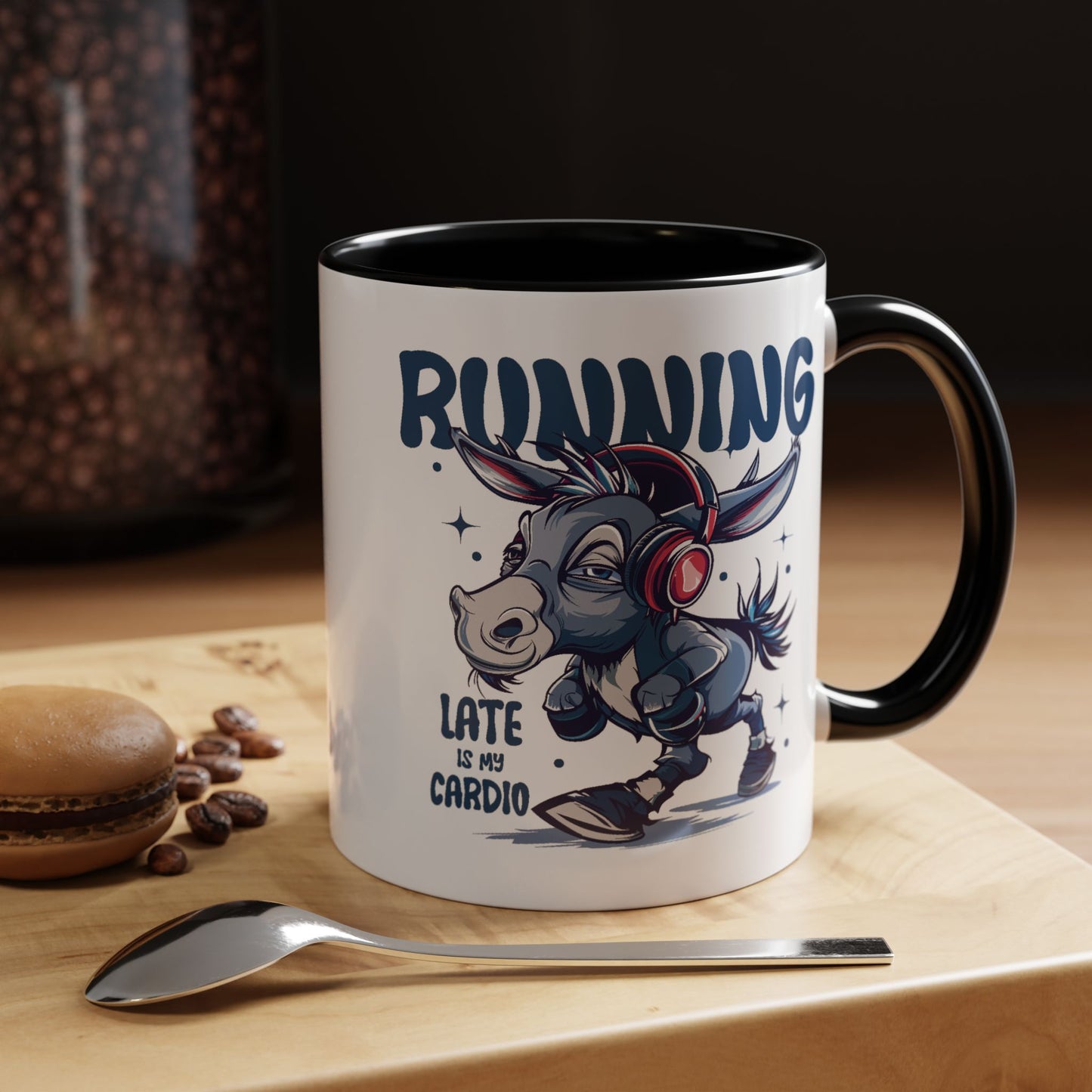 Humor Mug - Running Late is My Cardio