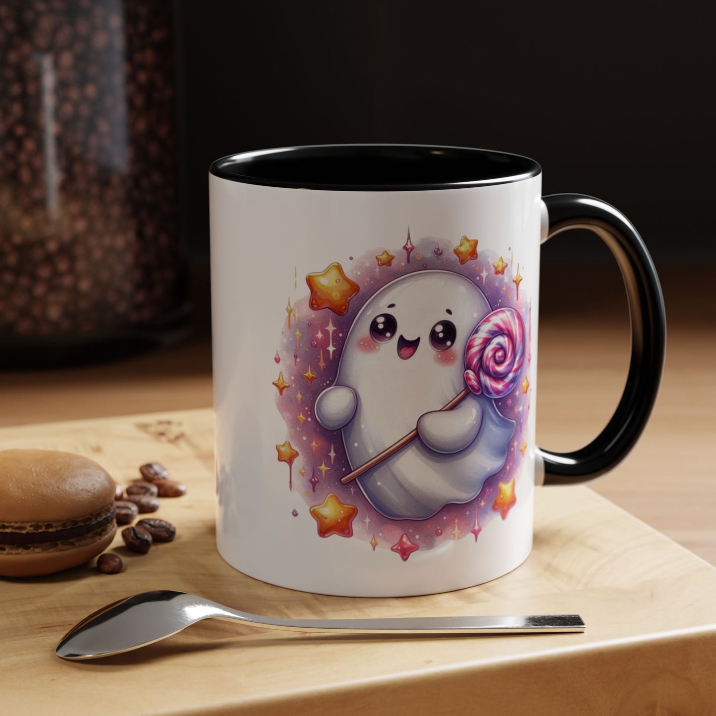 Halloween Mug - Spooky Ghost With Lolly