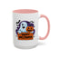 Halloween Mug - Winking Ghost With Pumpkin