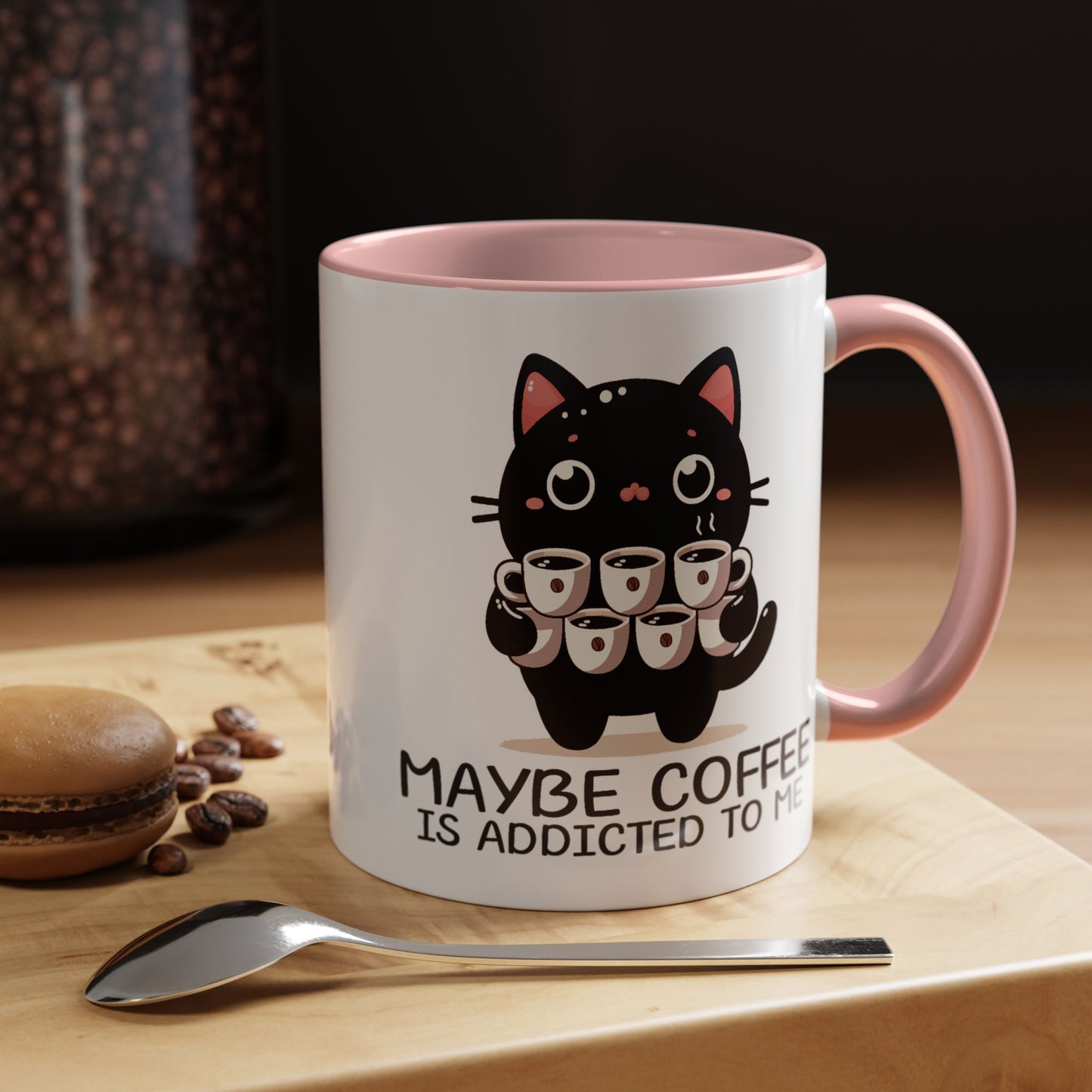 Animal Mug - Maybe Coffee is Addicted To Me