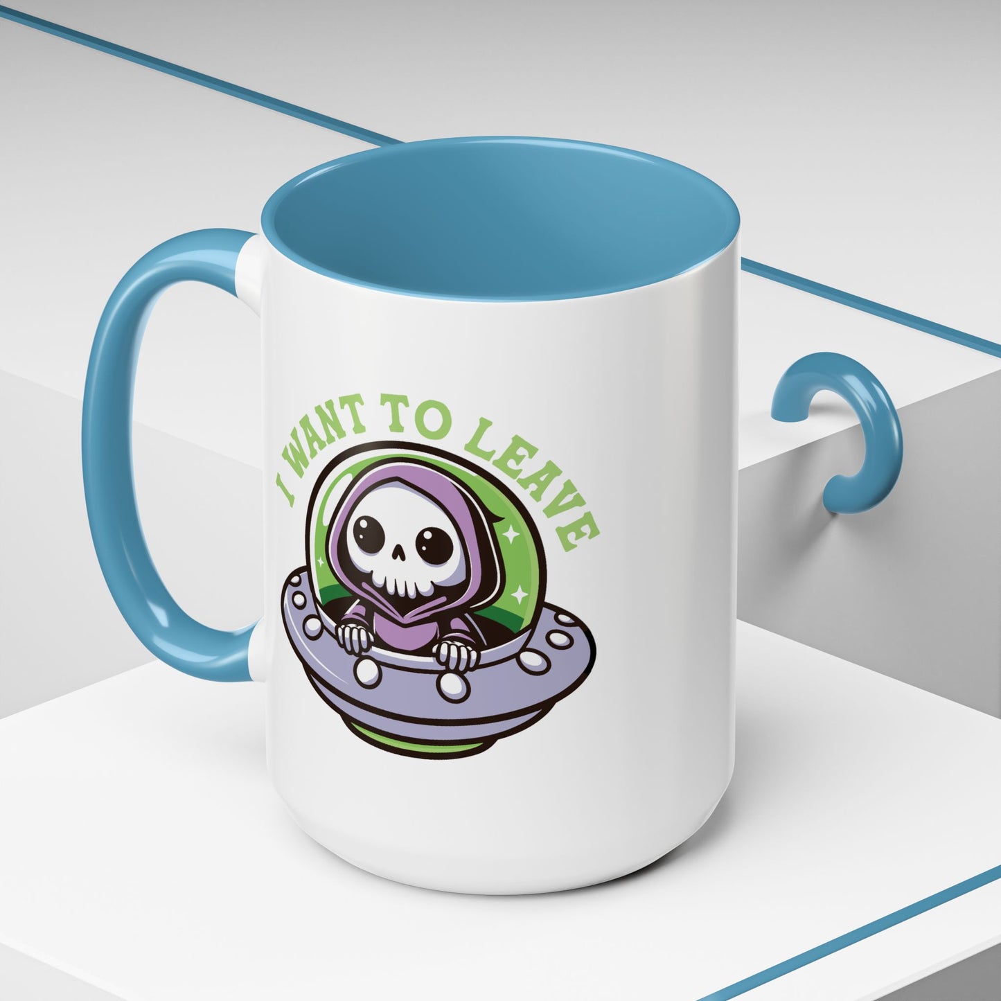 Alien Mug - I Want To Leave
