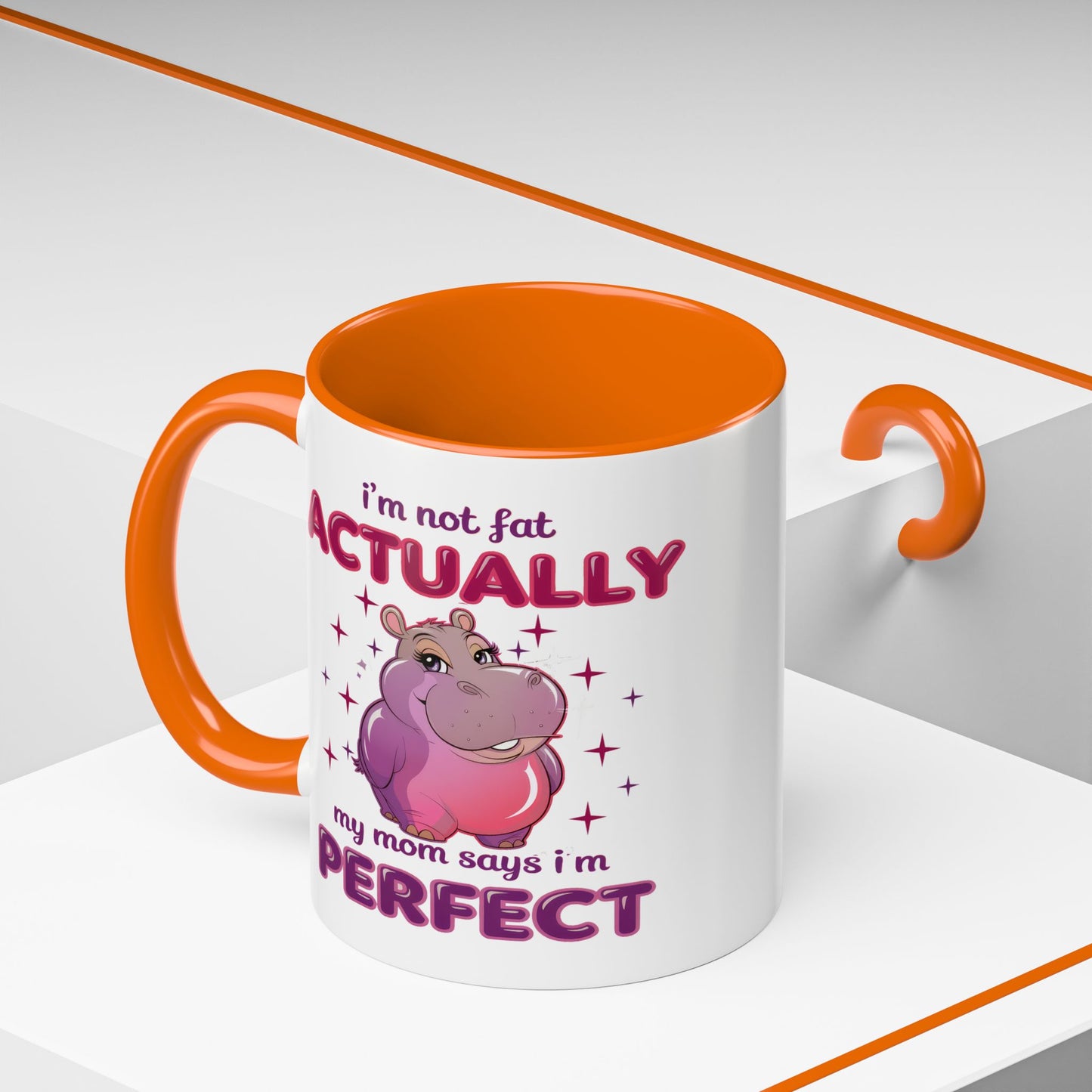 Humor Mug - I'm Not Fat