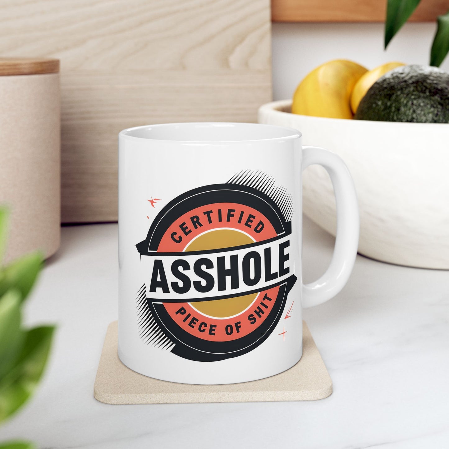 Adult Mug - Certified Asshole