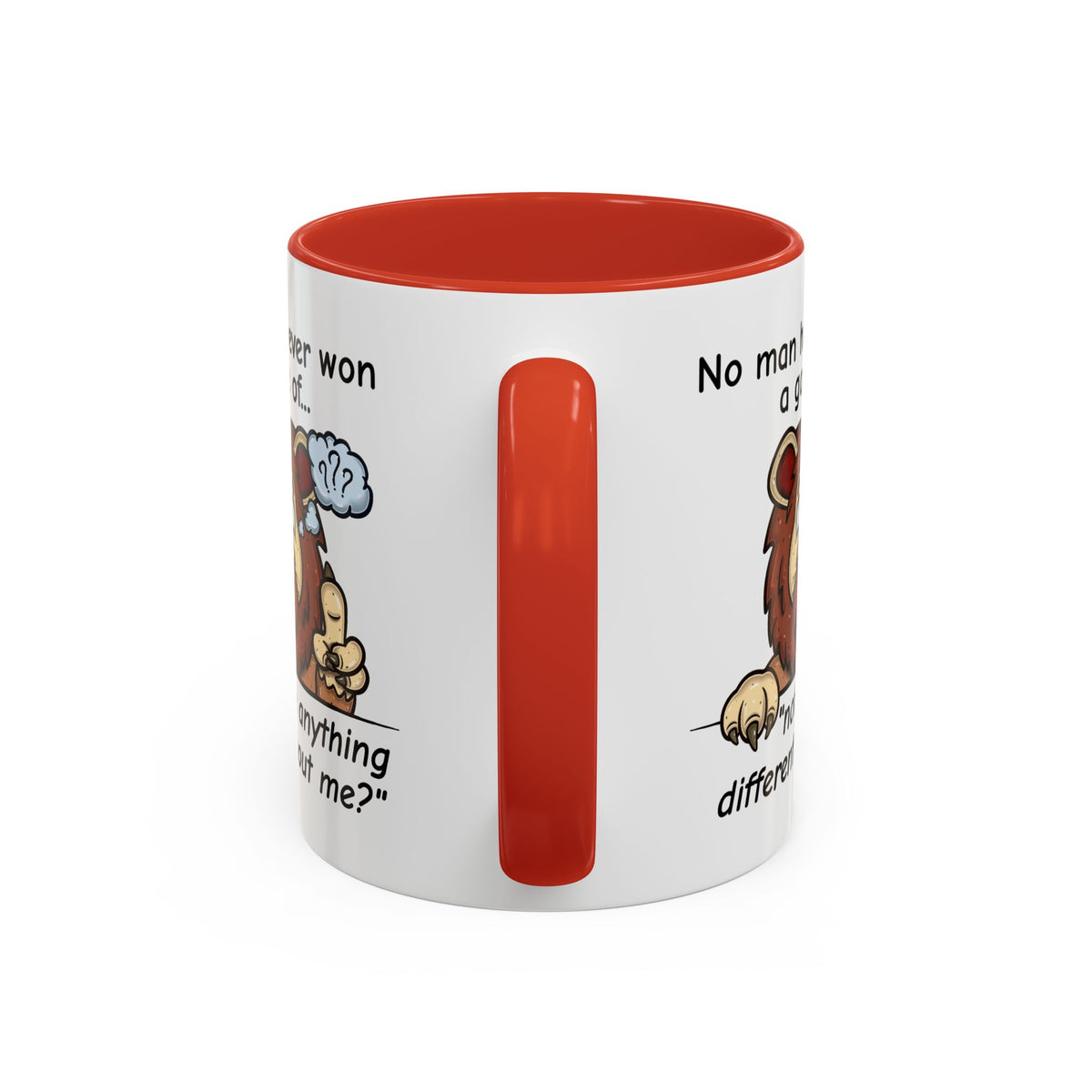 Humor Mug - No Man Has Ever Won a Game