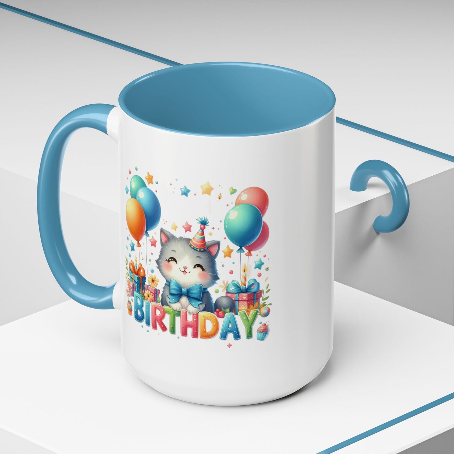 Birthday Mug - Birthday Kitty