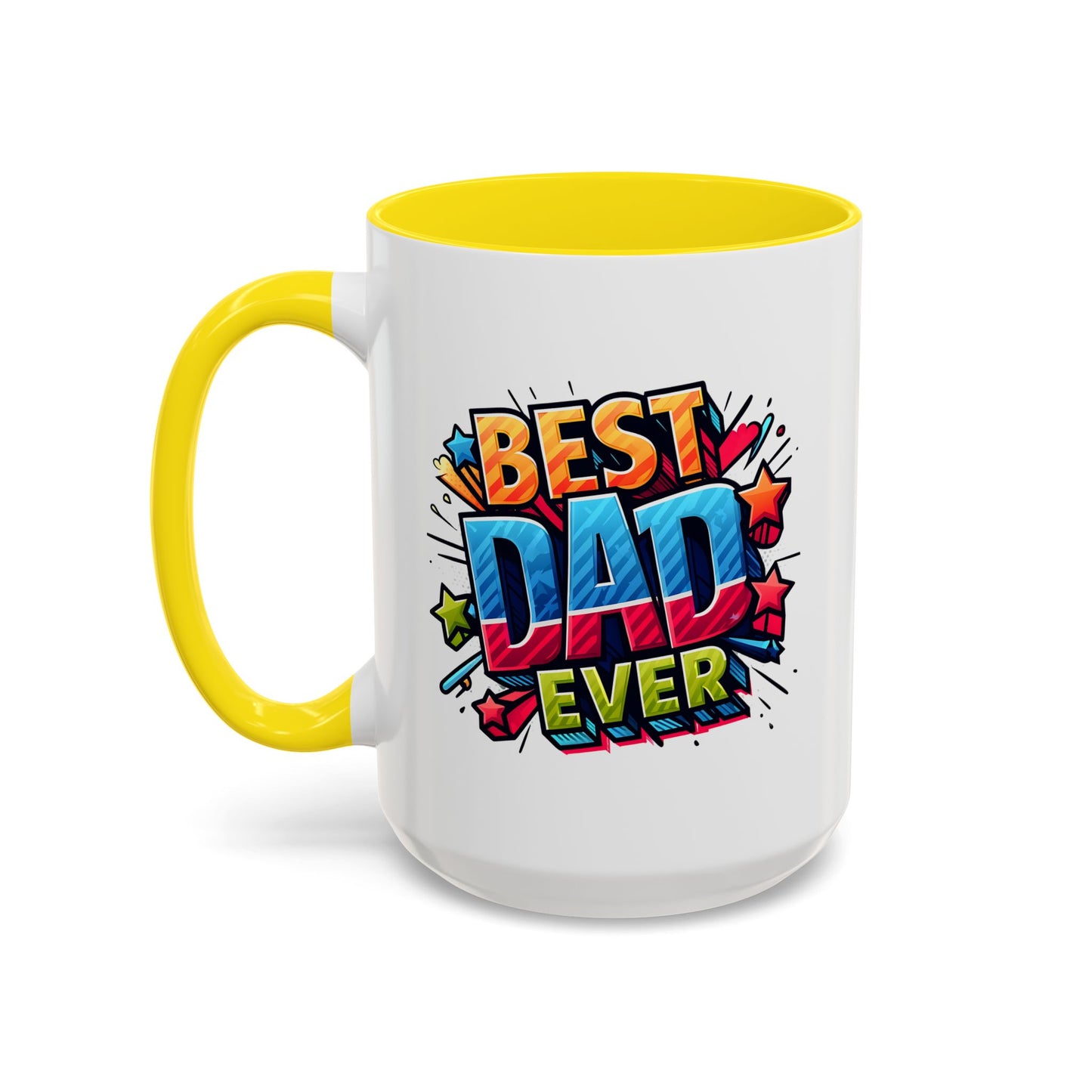 Father's Day Mug - Best Dad Ever Comic