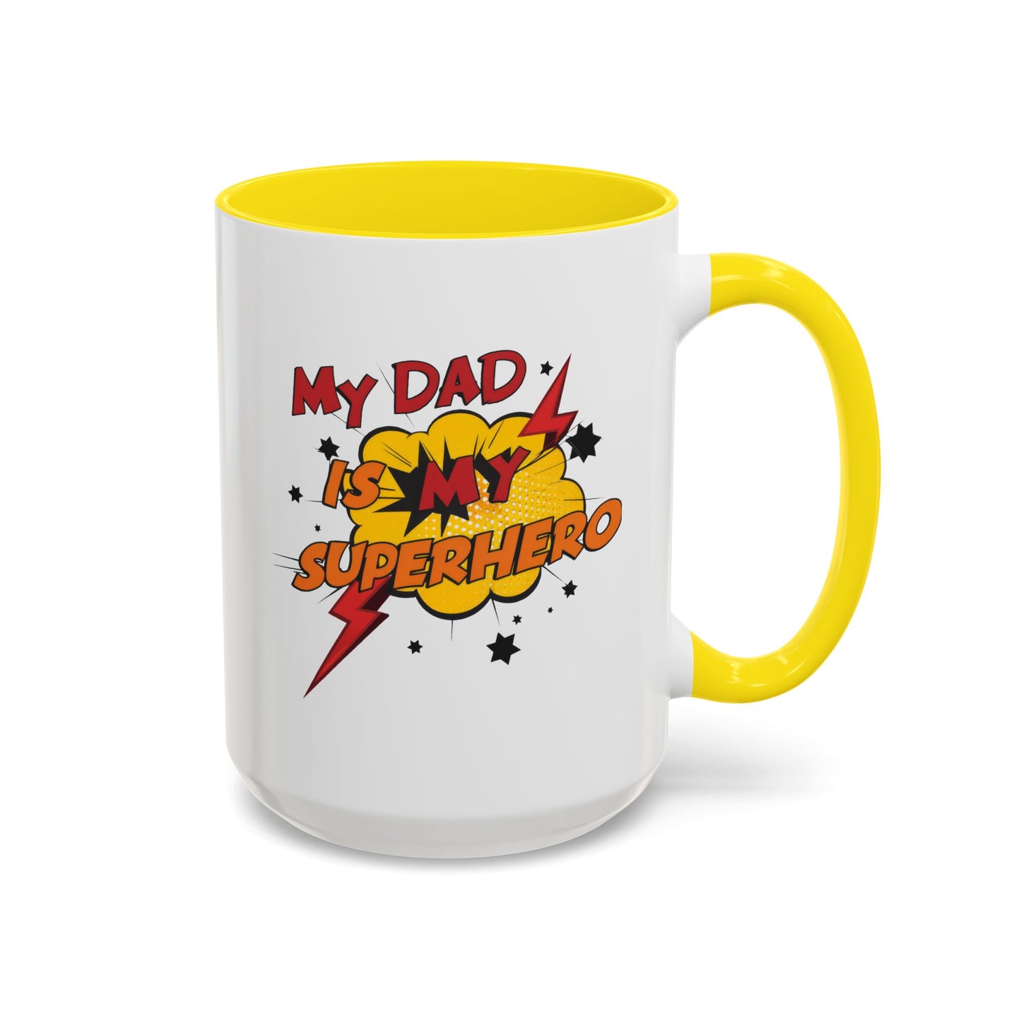 Father's Day Mug - My Dad Superhero
