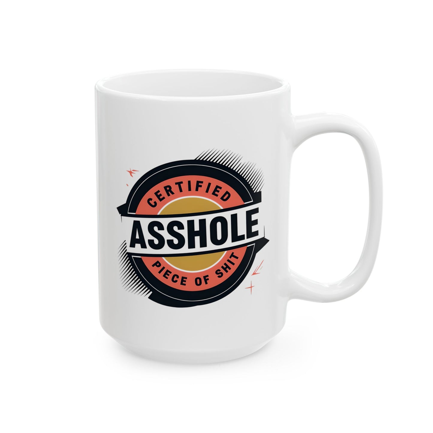 Adult Mug - Certified Asshole