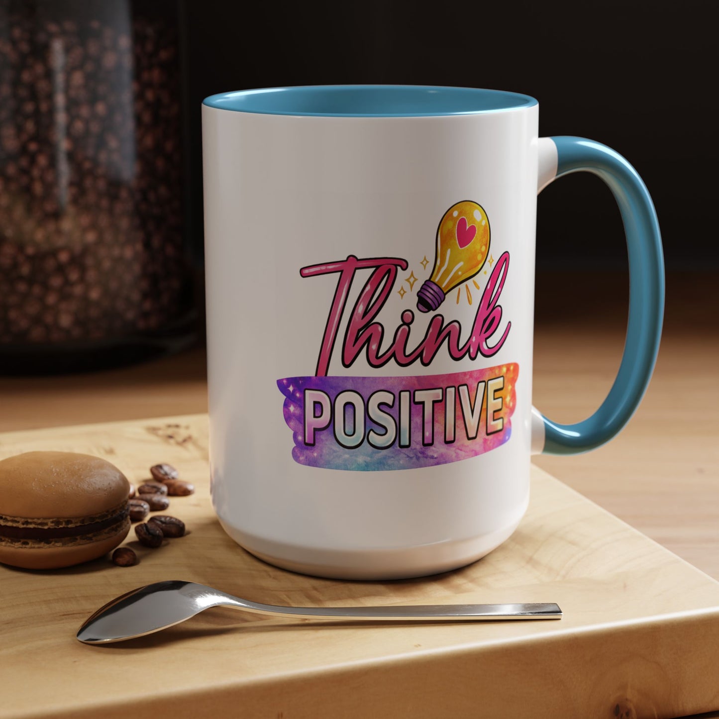 Wellness Mug - Think Positive Lightbulb