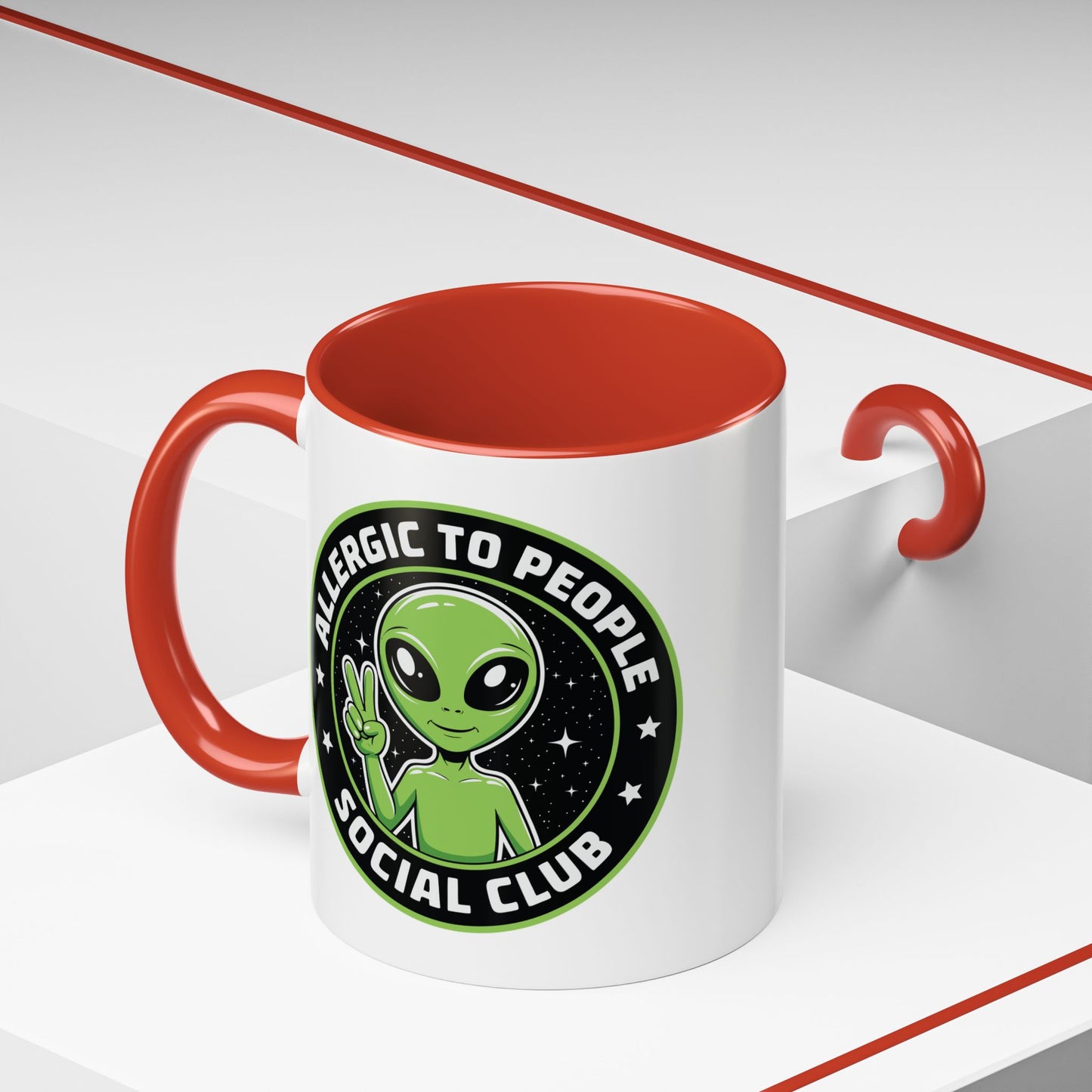 Alien Mug - Allergic To People
