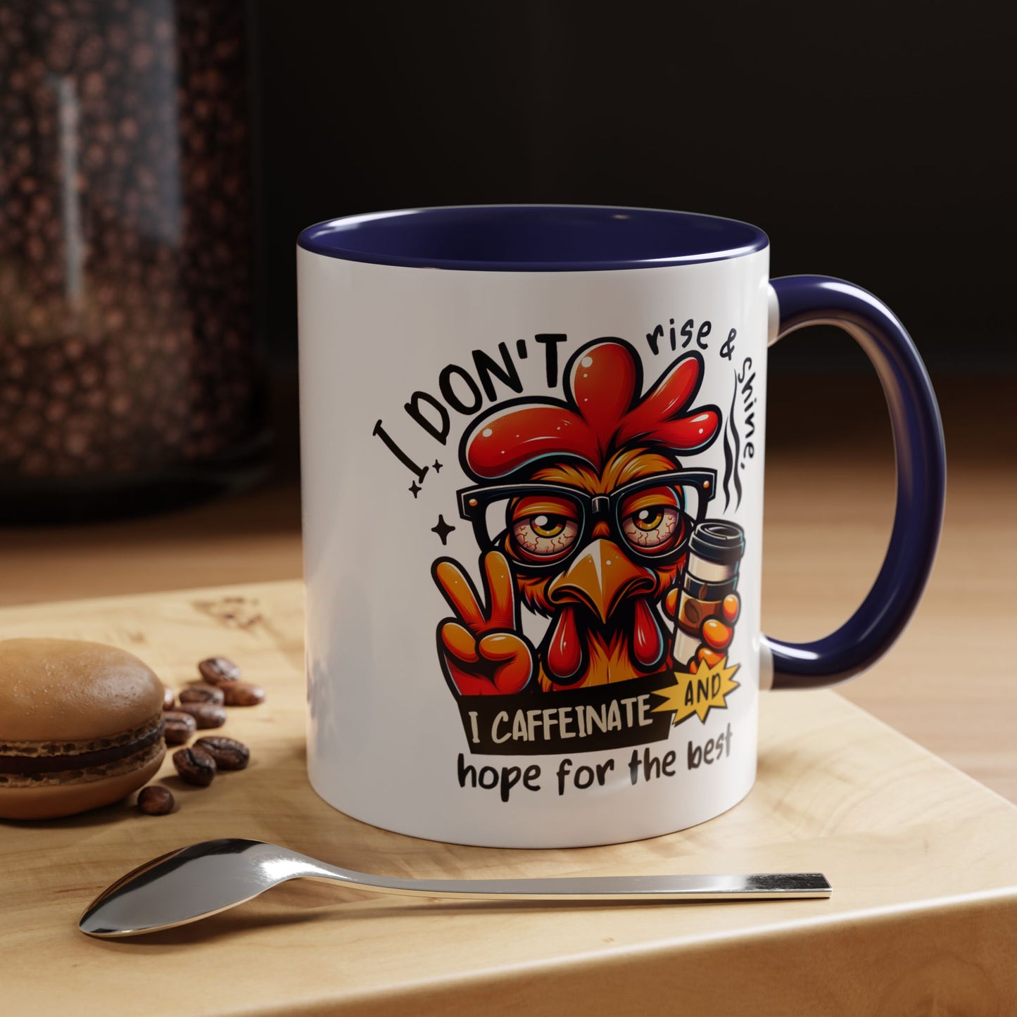 Office Mug - I Don't Rise & Shine