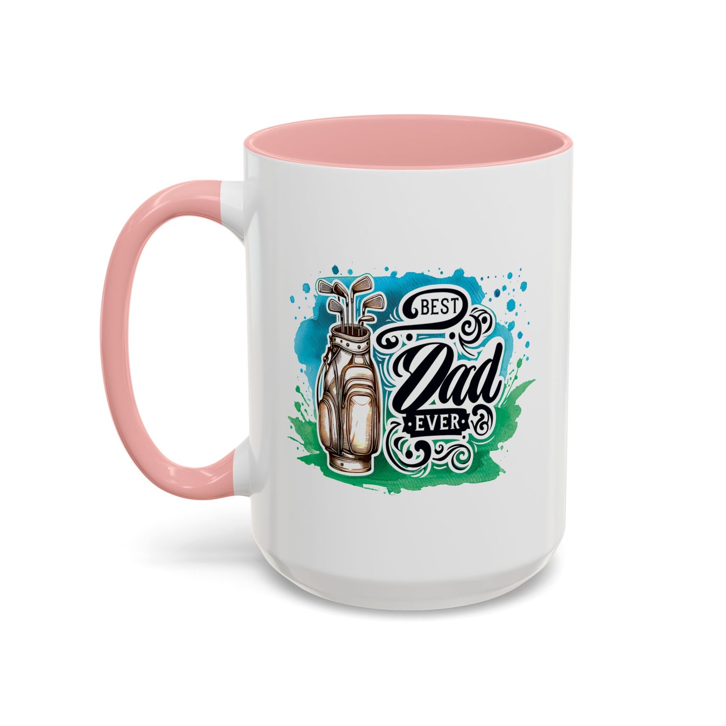 Father's Day Mug - Best Dad Ever Golf
